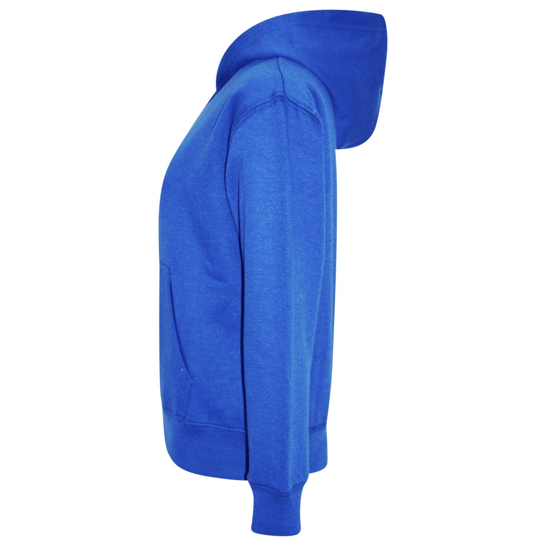 Kids Classic Plain & Tie Dye Print Full Zip-Up Soft Hooded Zipper Jacket 2-13Yrs - Picture 105 of 128