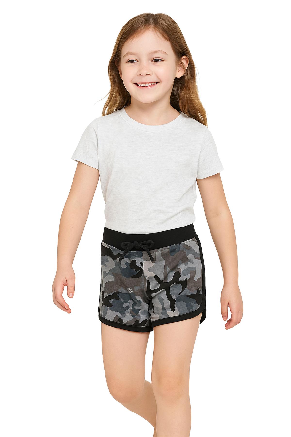 Girls Shorts 100% Cotton Dance Sports Summer Hot Short Lightweight Pants 2-13 - Picture 39 of 138