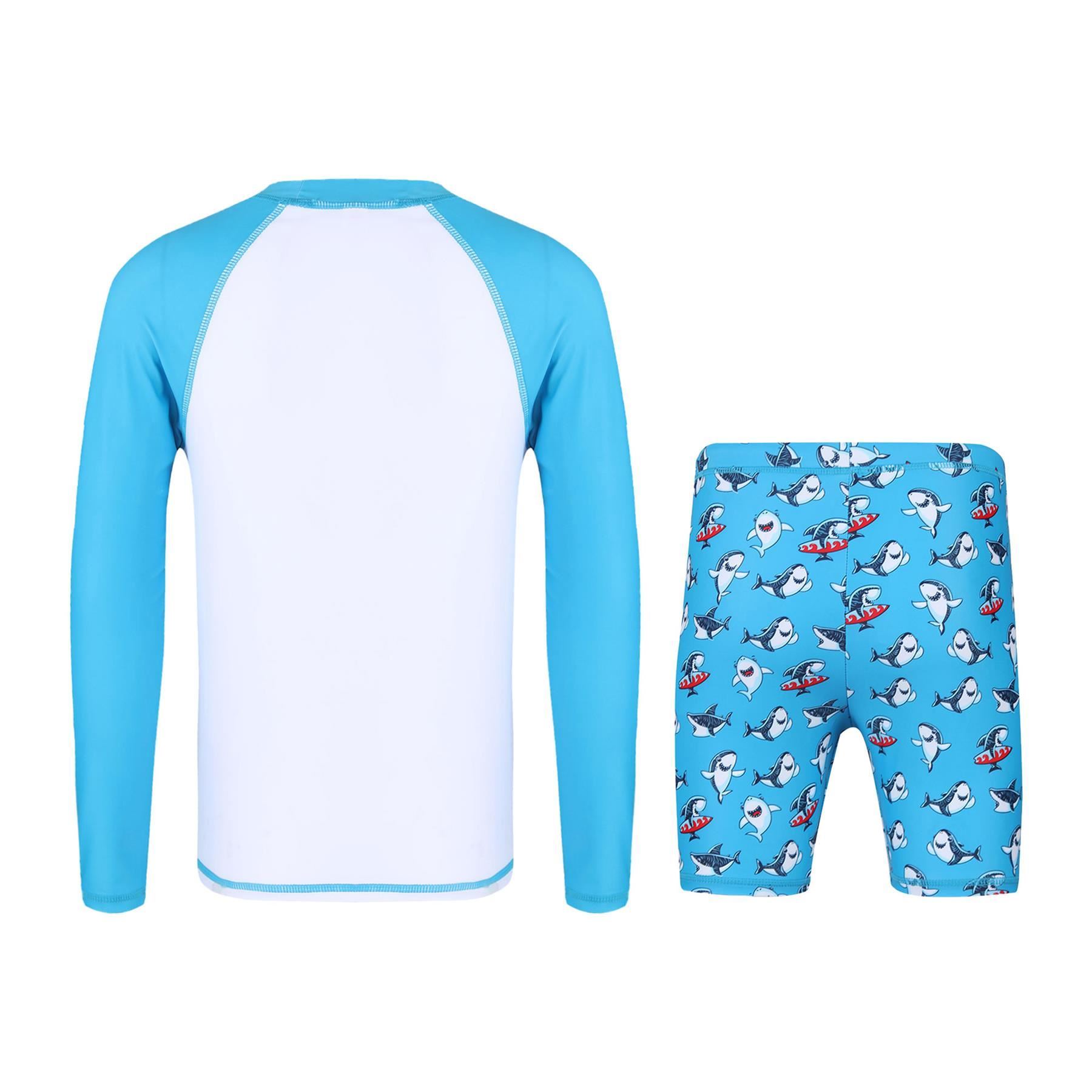 A2Z 4 Kids Boys Swimming Costume Kids Beach Bathing Swim Set Two Piece Swimsuit - Picture 61 of 79