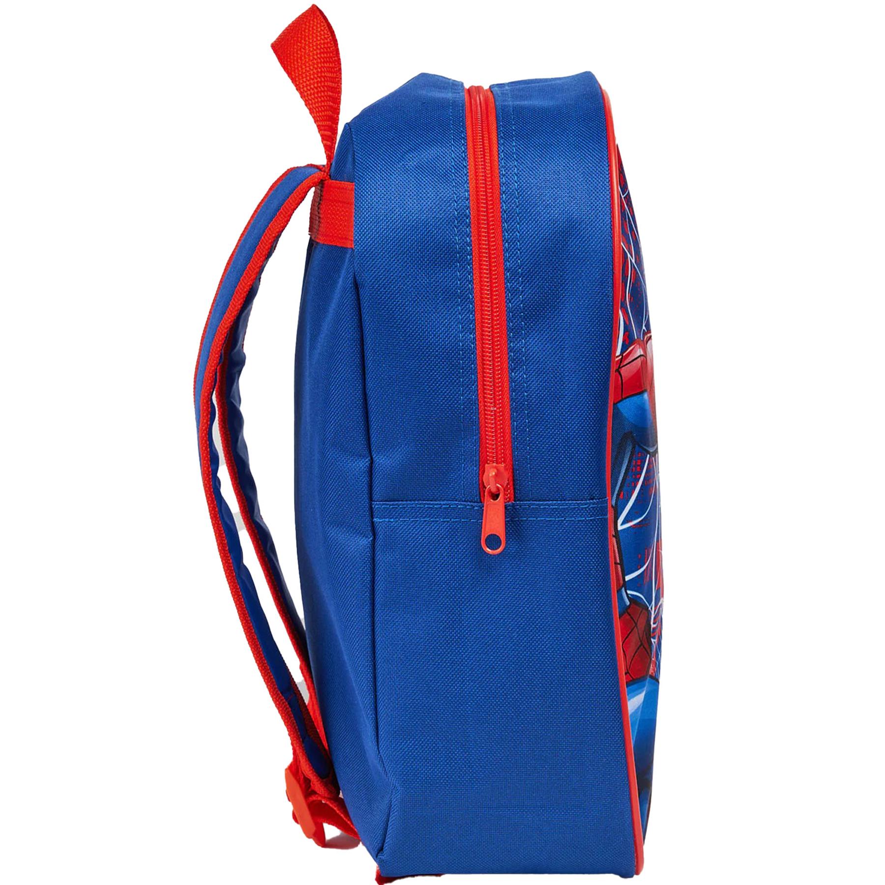 Kids Spiderman Backpack Officially Licensed Back To School Nursery Rucksack Bag - Picture 4 of 5