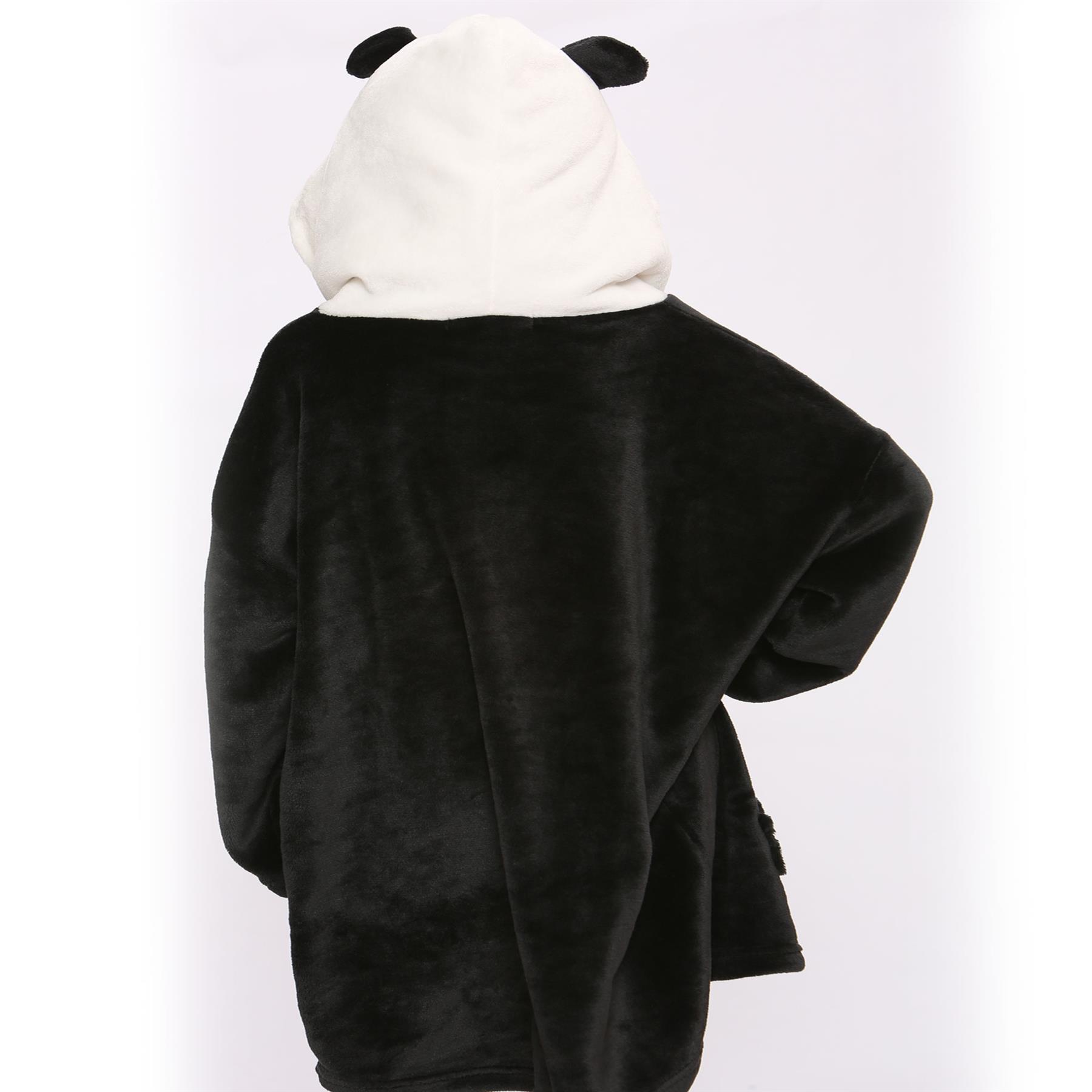 Unisex Hombres Damas Sudadera con Capucha de Gran Tamaño Animal Acurrucarse Manta Súper Suave Cálida Vellón - Imagen 69 de 104