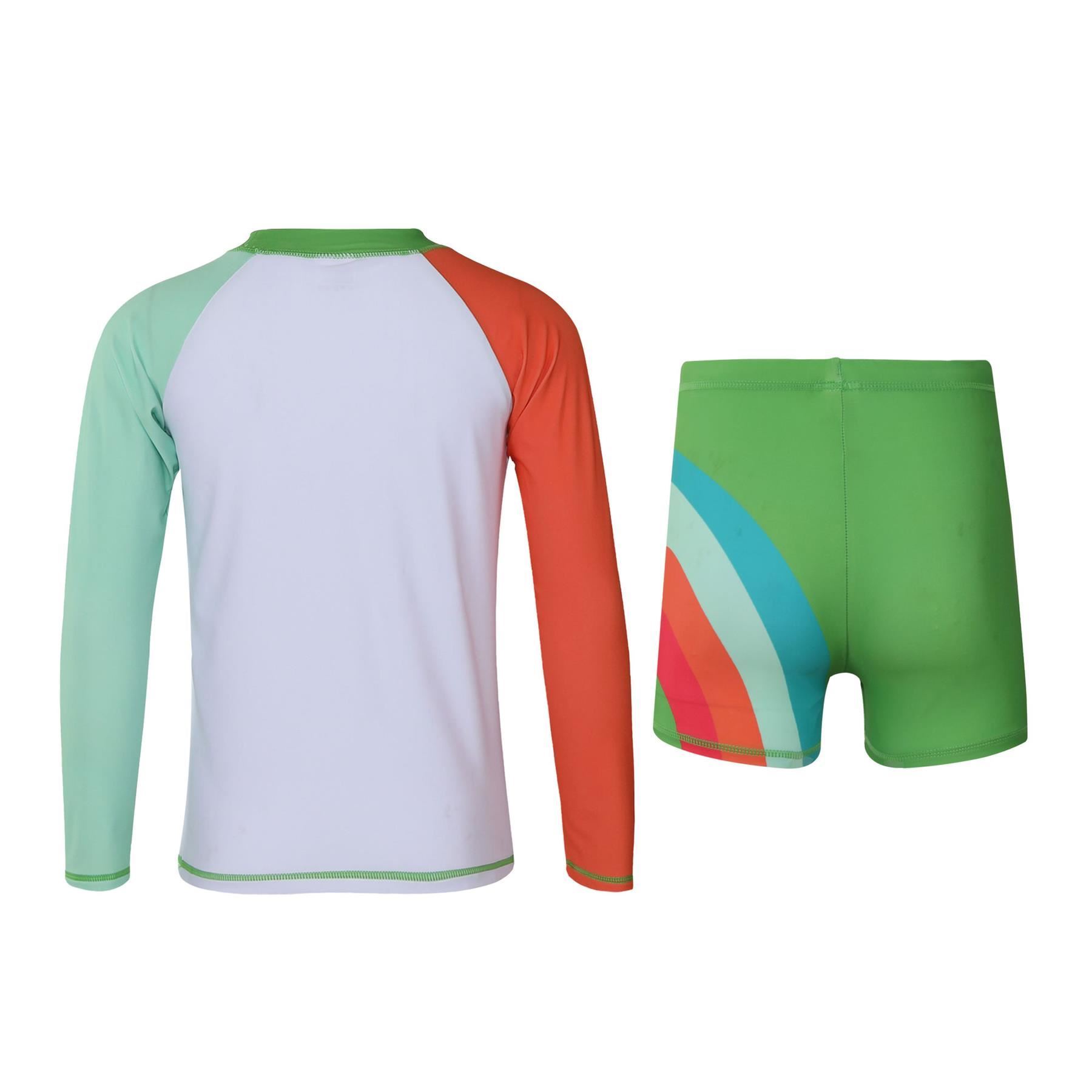 A2Z 4 Kids Boys Swimming Costume Kids Beach Bathing Swim Set Two Piece Swimsuit - Picture 26 of 79