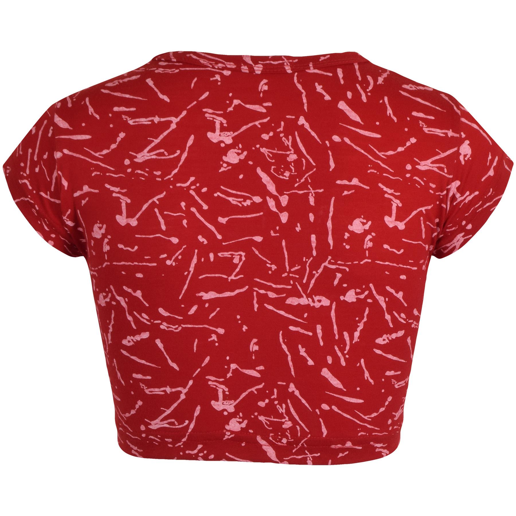 Kids Girls Crop Top & Legging Set Rainbow Baby Pink Fashion Outfit Set