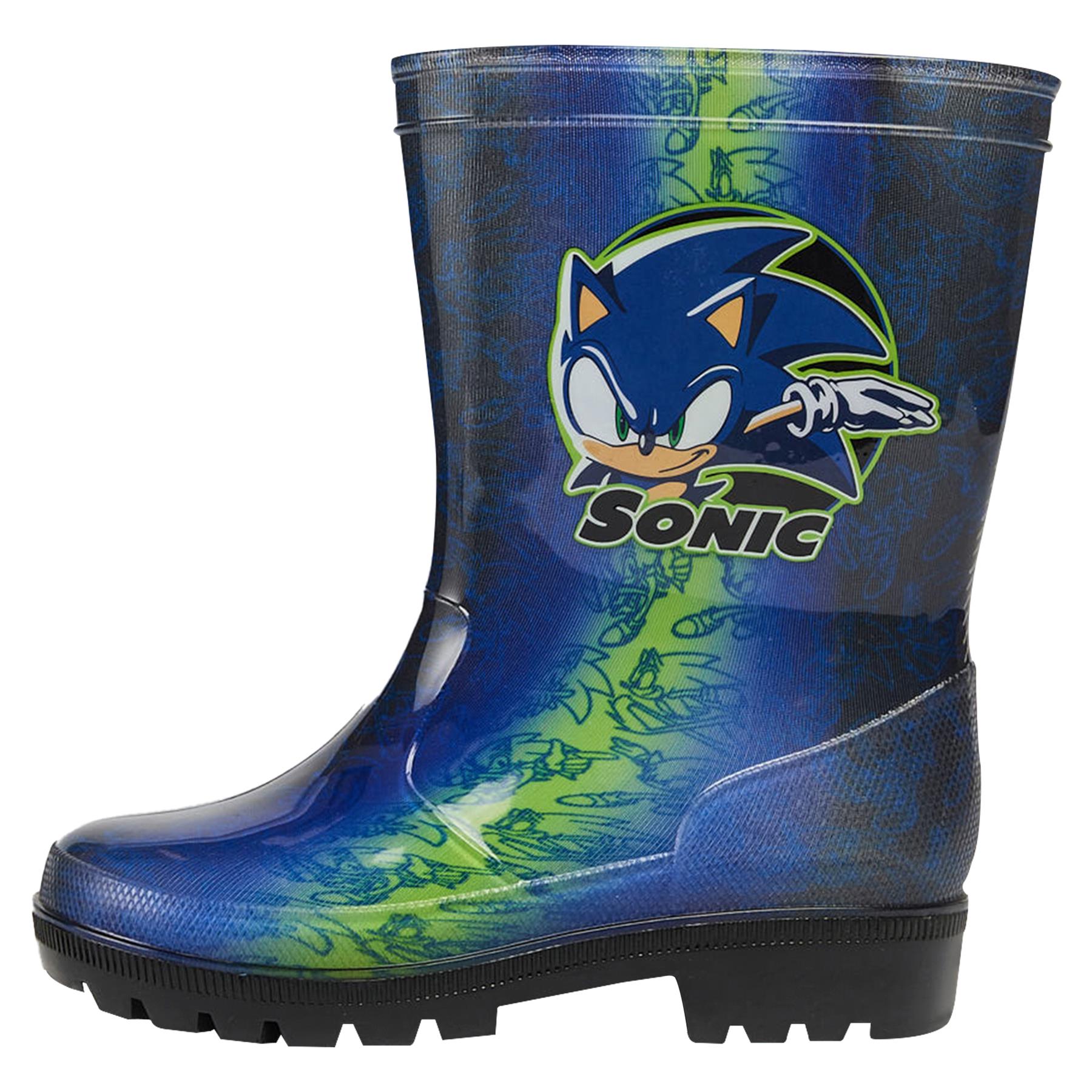 Rain Boots Journeys Kidz Boots Kids Boys Sonic Wellies Officially