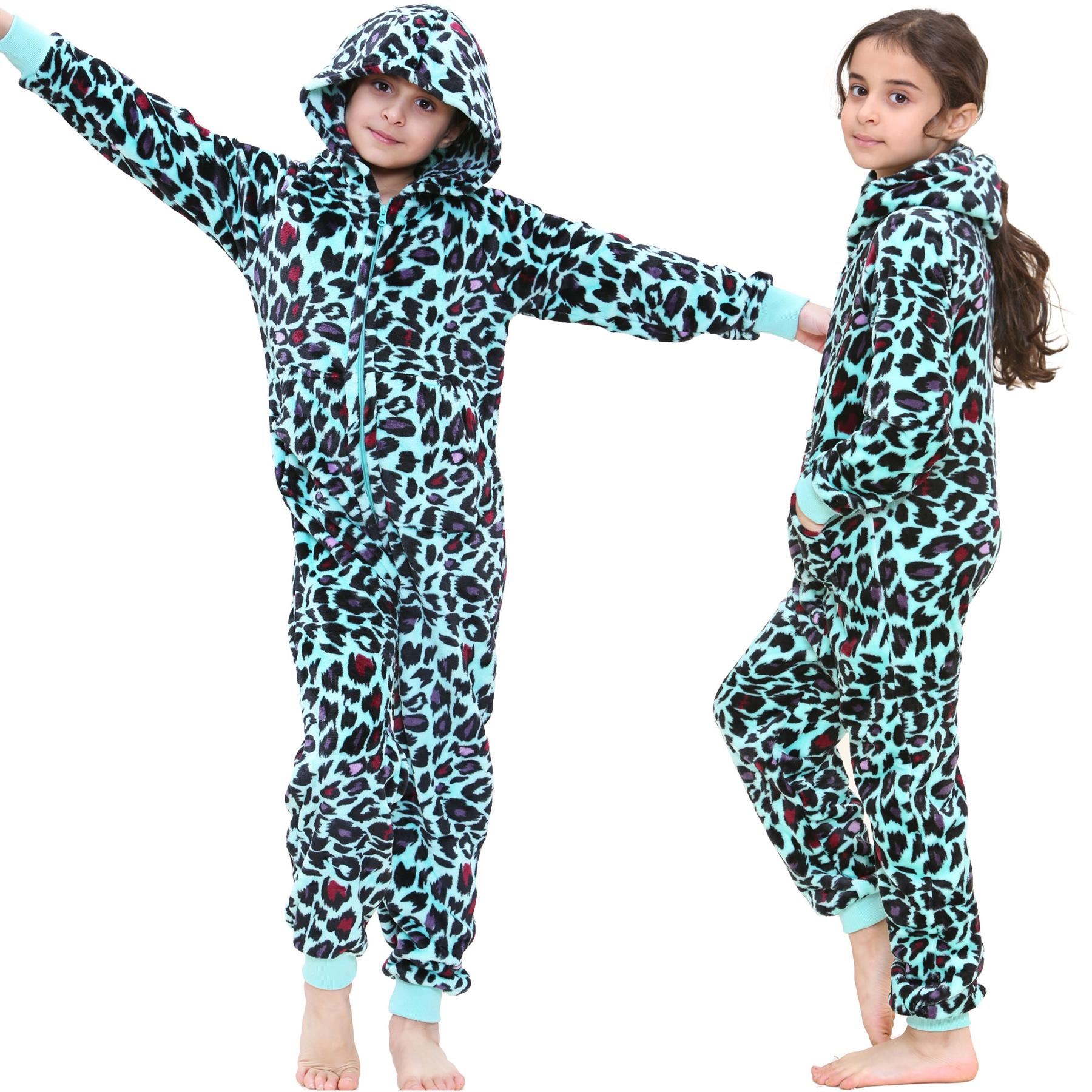 Animal A2Z Onesie One Piece Kids Pyjamas Sleepsuit Costume Gifts for Girls Boys - Picture 100 of 258