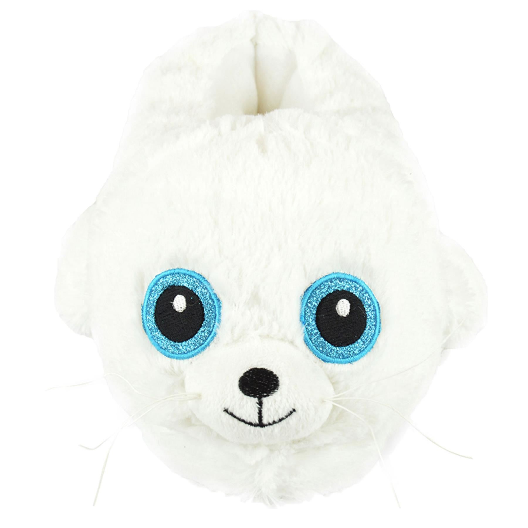A2Z 4 Kids Boys Girls Cute Animal Slippers Non-Slip Winter Plush Warm Baby Shoes - Picture 16 of 24