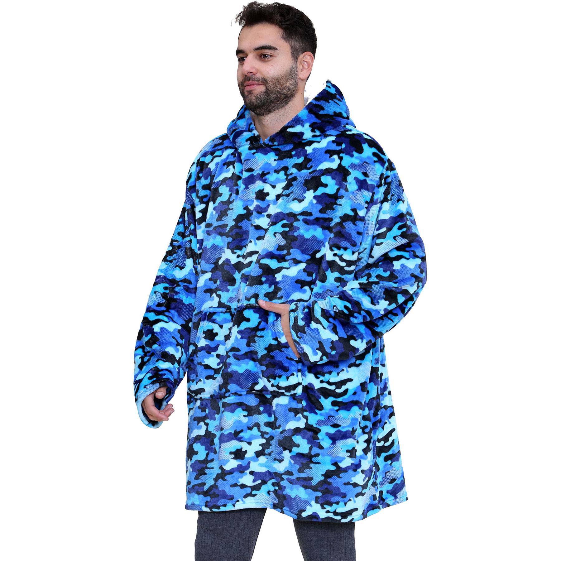 Unisex Men's Ladies Oversized Hoodie World Book Day Snuggle Super Soft Blanket - Picture 26 of 123