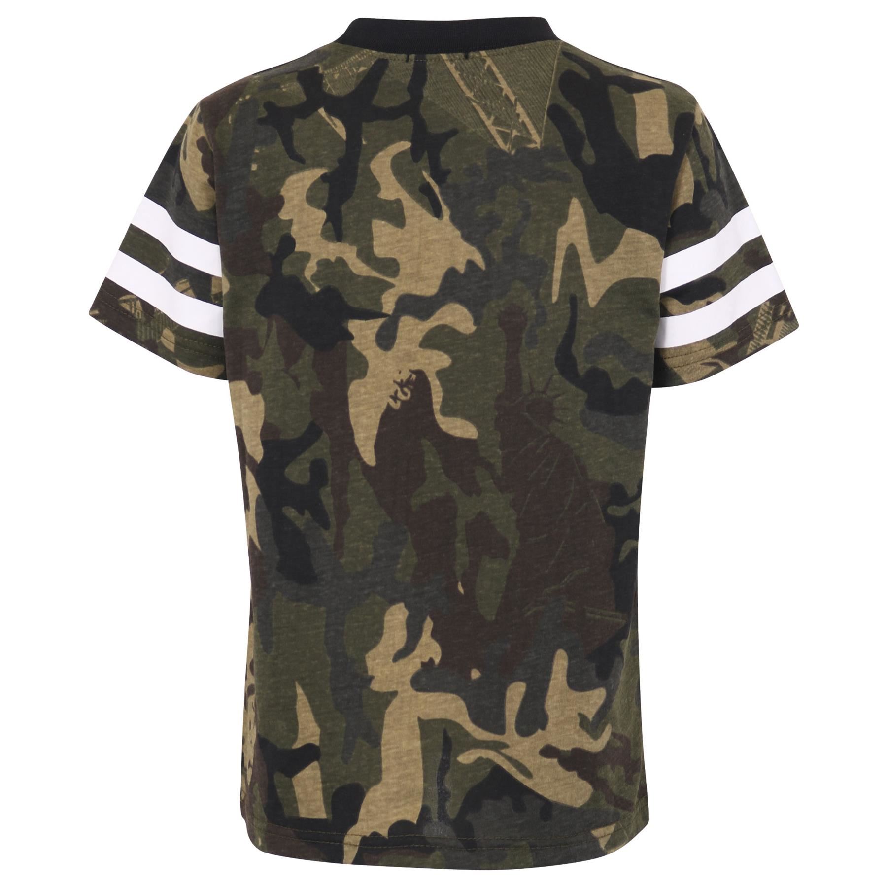 Maglia per Bambino di Design # Selfie Camouflage T /& Set Pantaloni 7-13 Anno