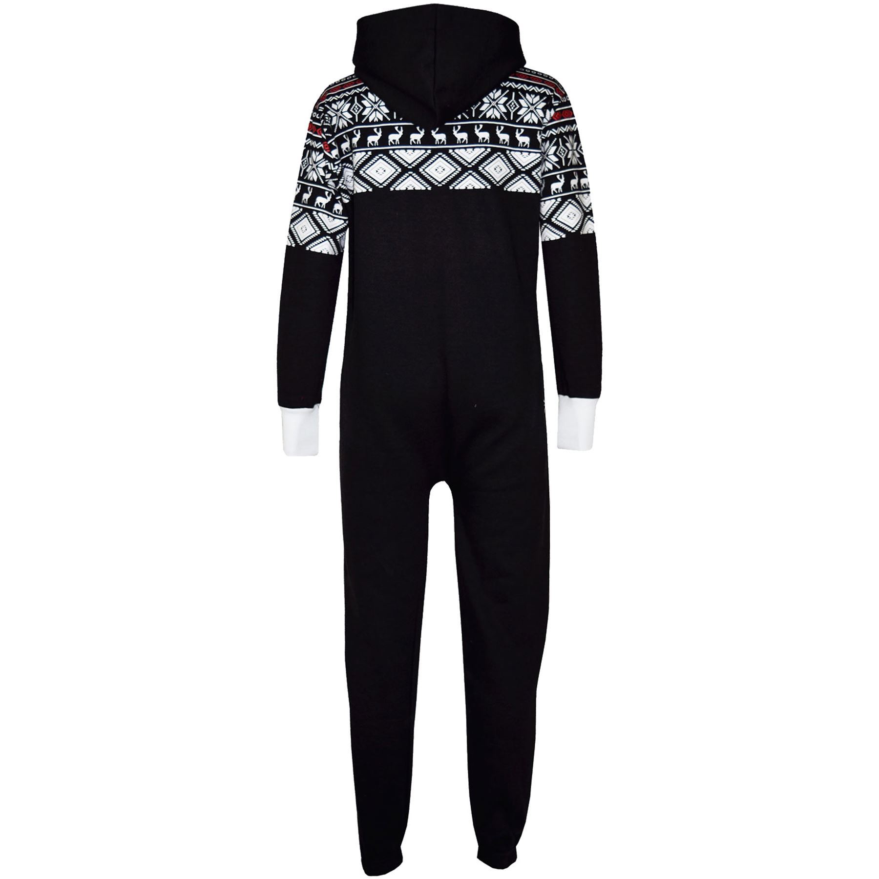 Kids Girls Boys Novelty Christmas Santa Reindeer A2Z Onesie One Piece Jumpsuit - Picture 57 of 58