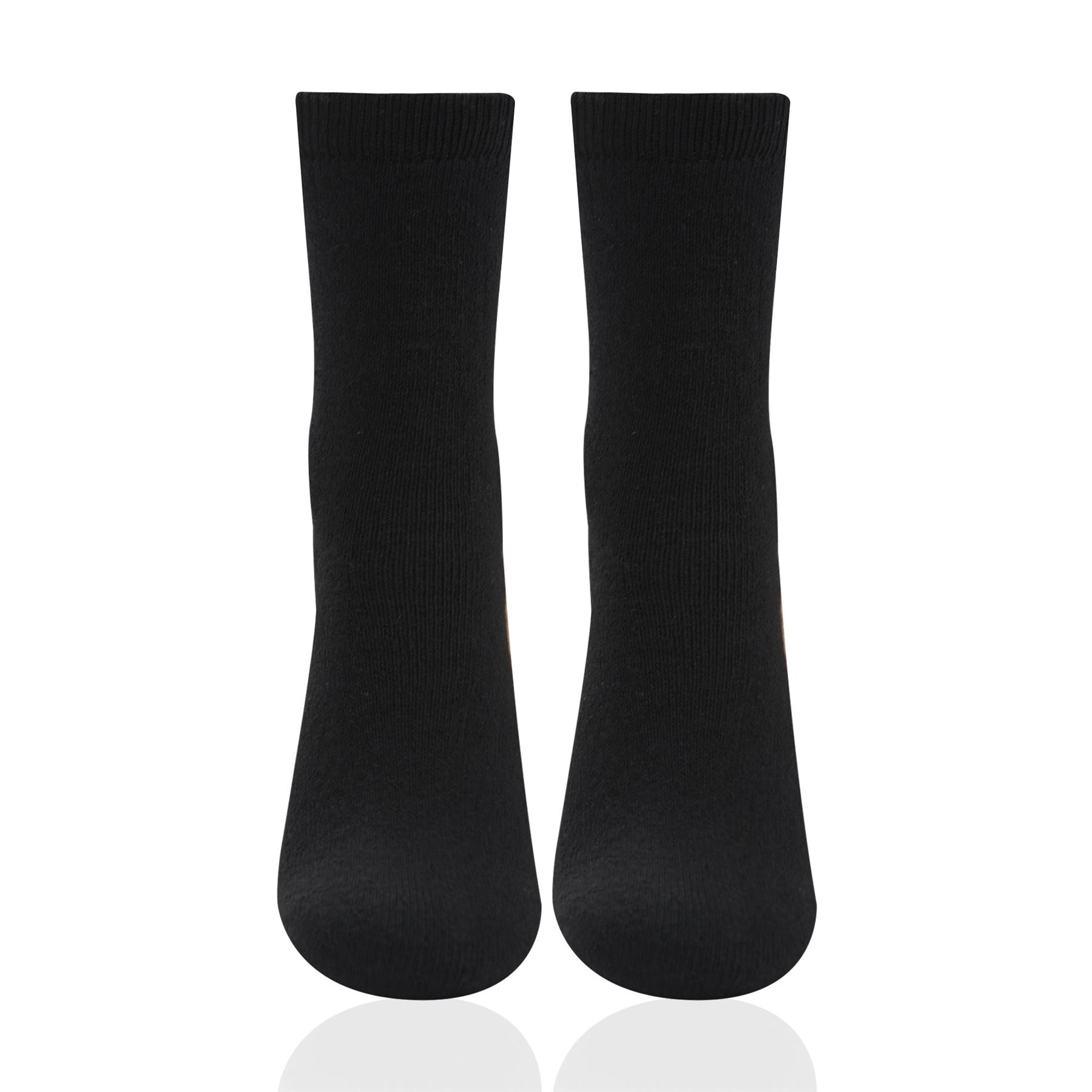 A2Z 4 Kids Girls Boys 6 Pack Thermal Sock Winter Warm Thick Insulated Cosy Socks - Picture 6 of 8