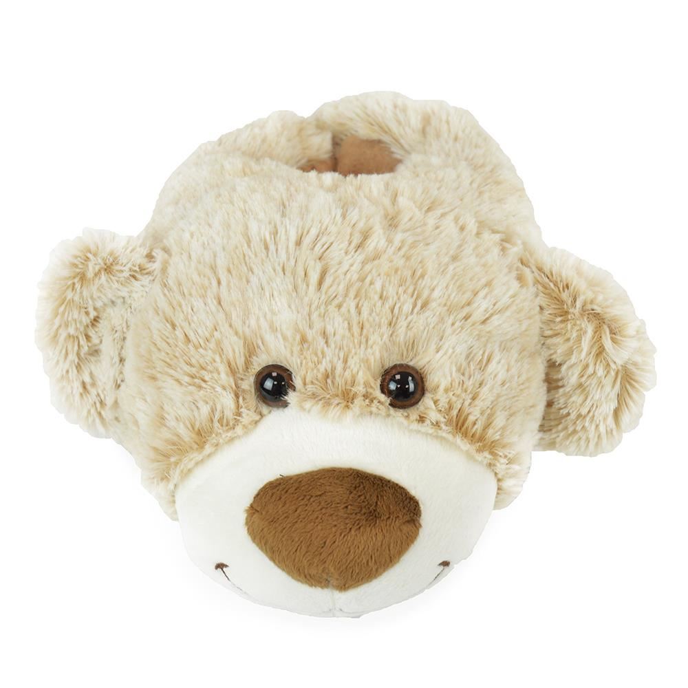 A2Z 4 Kids Boys Girls Cute Animal Slippers Non-Slip Winter Plush Warm Baby Shoes - Picture 4 of 24