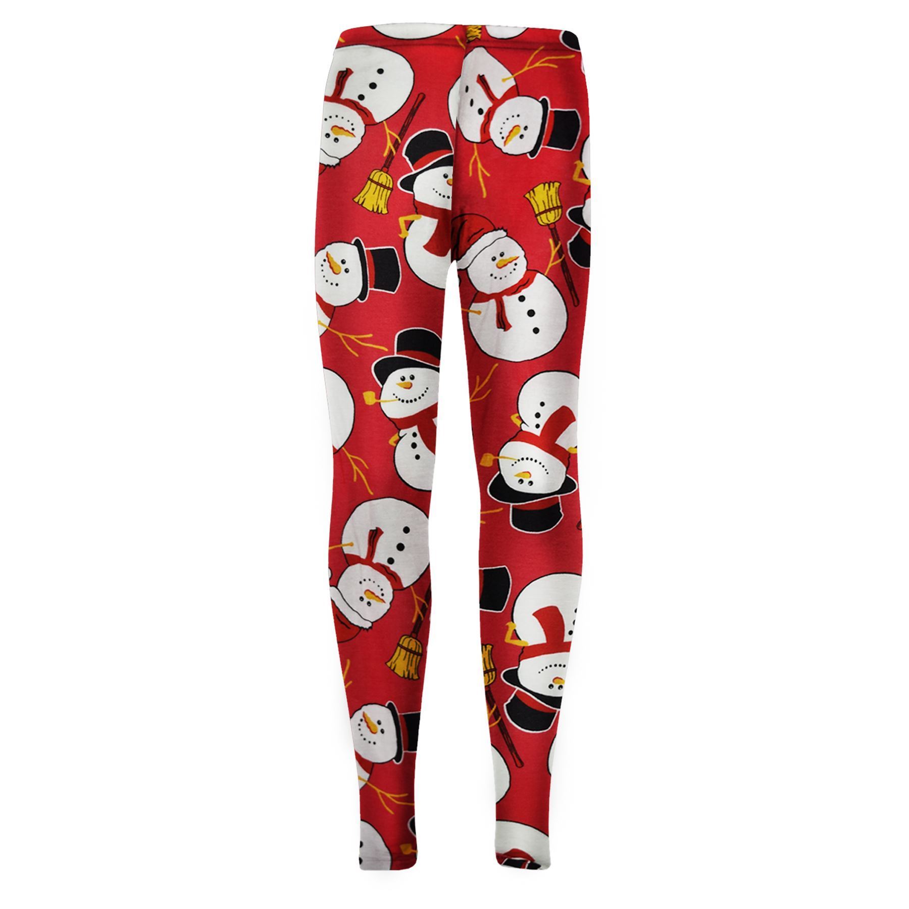 A2Z 4 Kids Girls Christmas Santa Xmas Legging Swing Dress Children Age 1-13 Yrs - Picture 32 of 38
