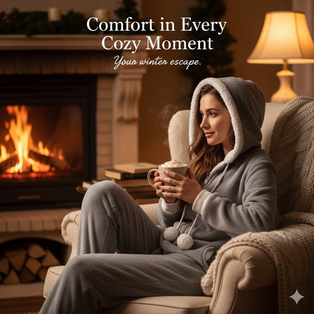 Traje de salón A2Z rosa y gris estrella en relieve polar con capucha cremallera para damas - Imagen 5 de 9