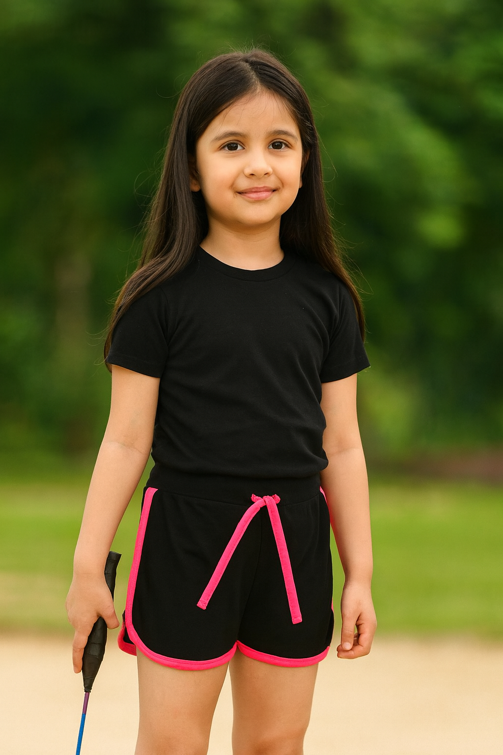 Girls Shorts 100% Cotton Dance Sports Summer Hot Short Lightweight Pants 2-13 - Picture 24 of 138