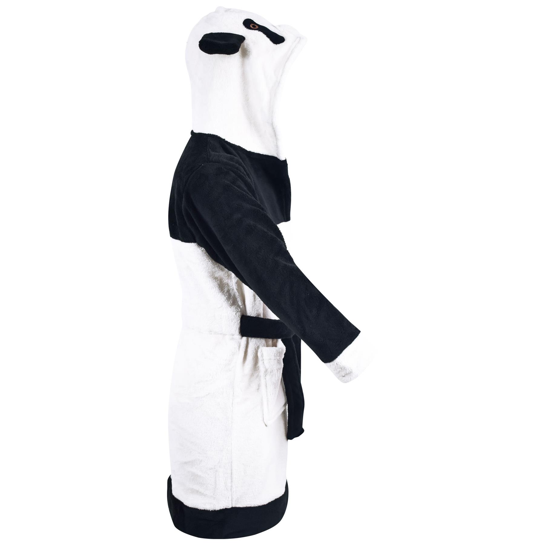 A2Z 4 Kids Super Soft 3D Animal Detail Dressing Gown Nightwear Hooded Robe 2-1 - Picture 68 of 154
