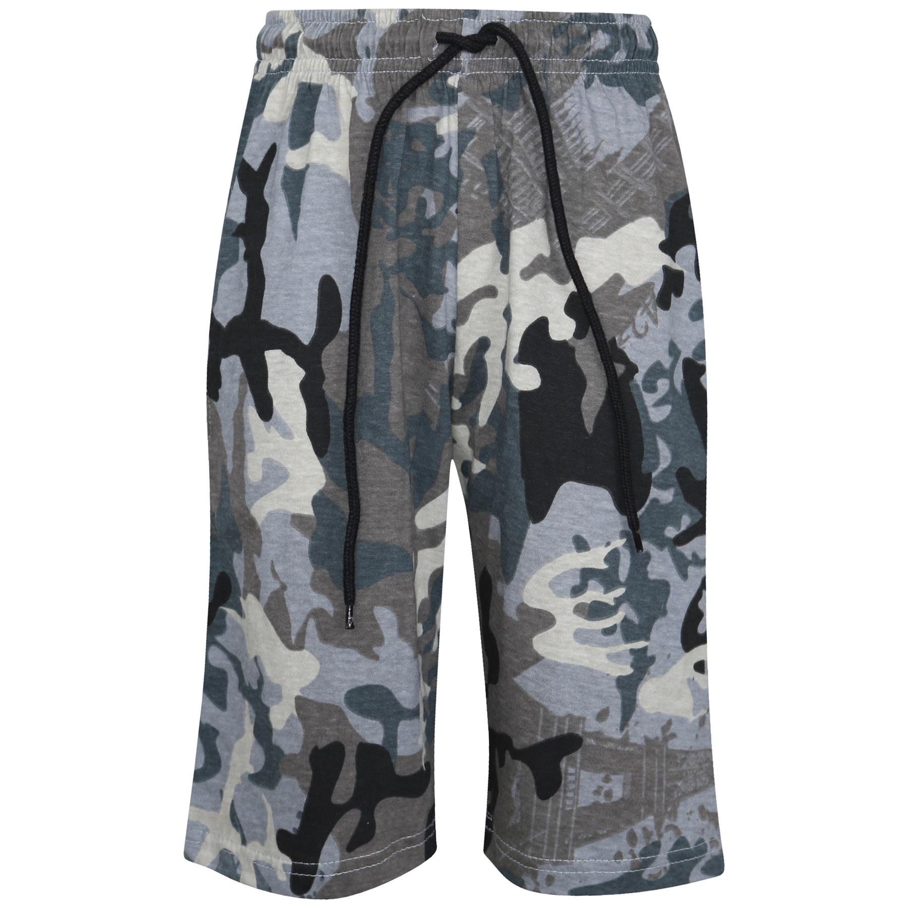 Juego de camisetas y pantalones cortos con panel de contraste de color para niños ropa de verano niñas niños de 5-13 años - Imagen 15 de 41