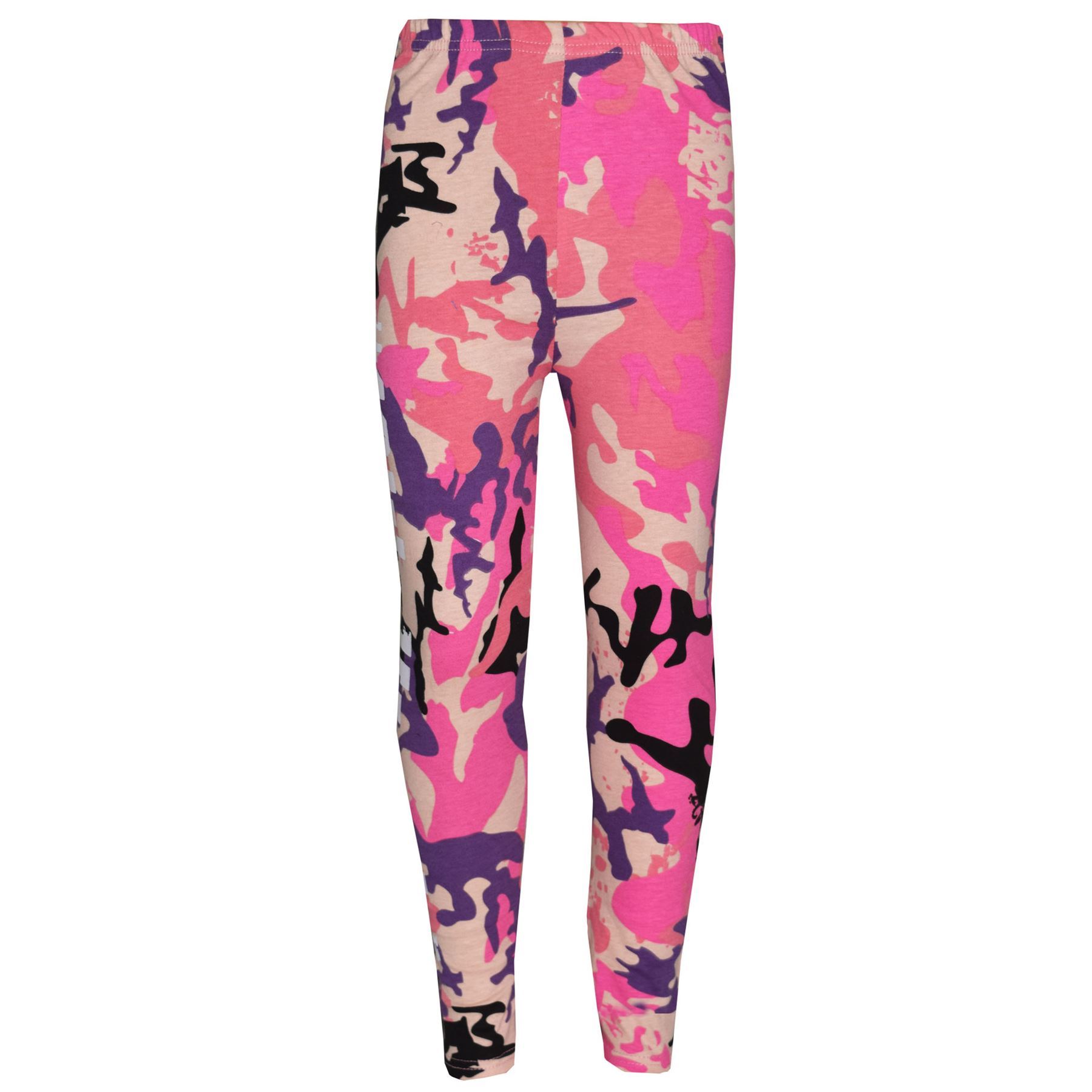 Kids Crop Top & Legging Set Active Wear Girls 5-13 Years - Picture 6 of 7