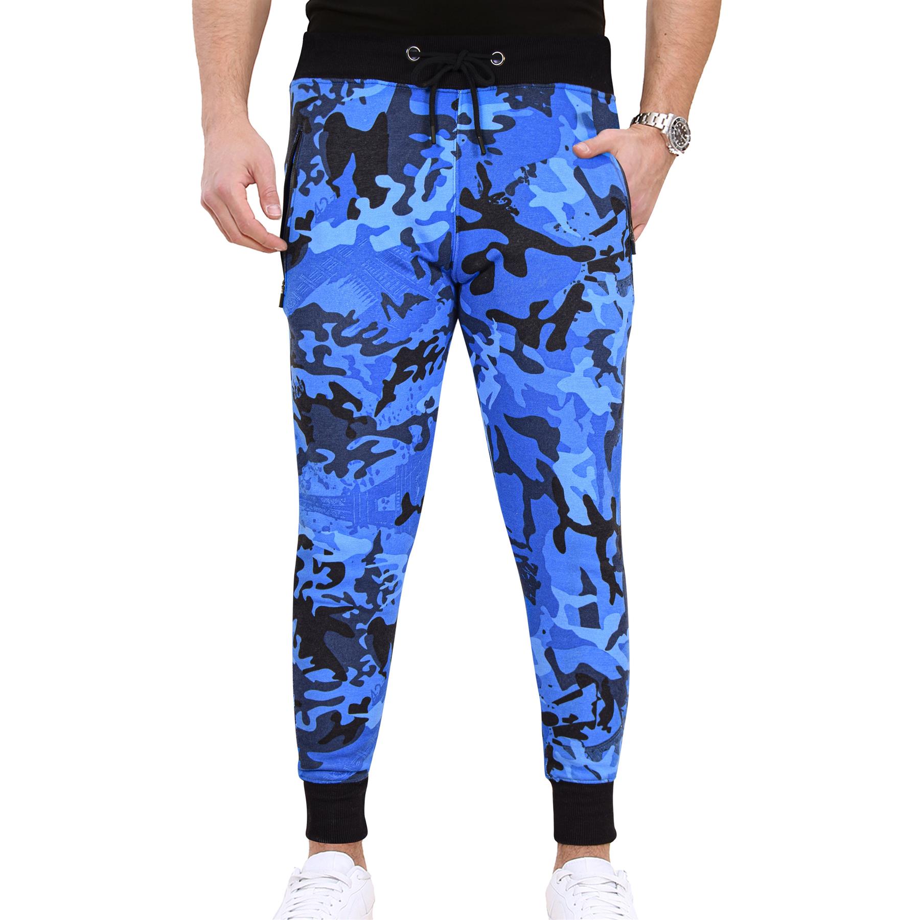 Mens Fleece Jogging Bottoms Joggers Exercise Sweatpants Gym Trousers - Picture 12 of 47
