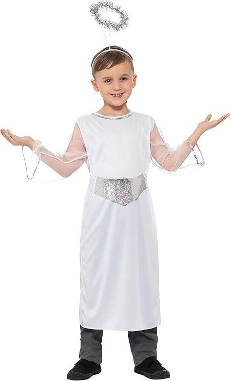 NEW Angel Nativity Dress, Belt and Halo Girls Christmas Fancy Dress Costume - Picture 7 of 13