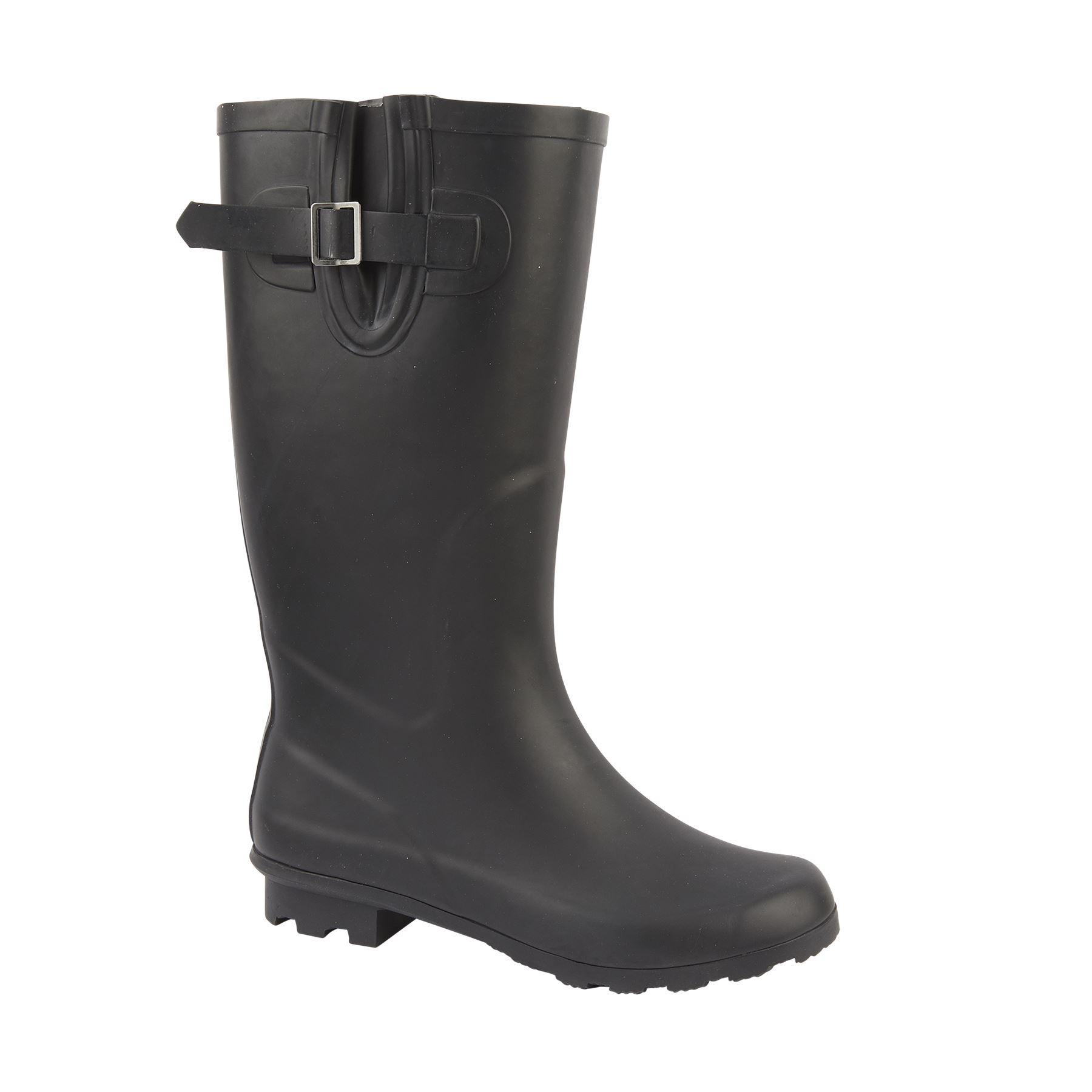 Botas Wellington de tacón ajustadas impermeables con hebilla ajustable para dama - Imagen 2 de 19