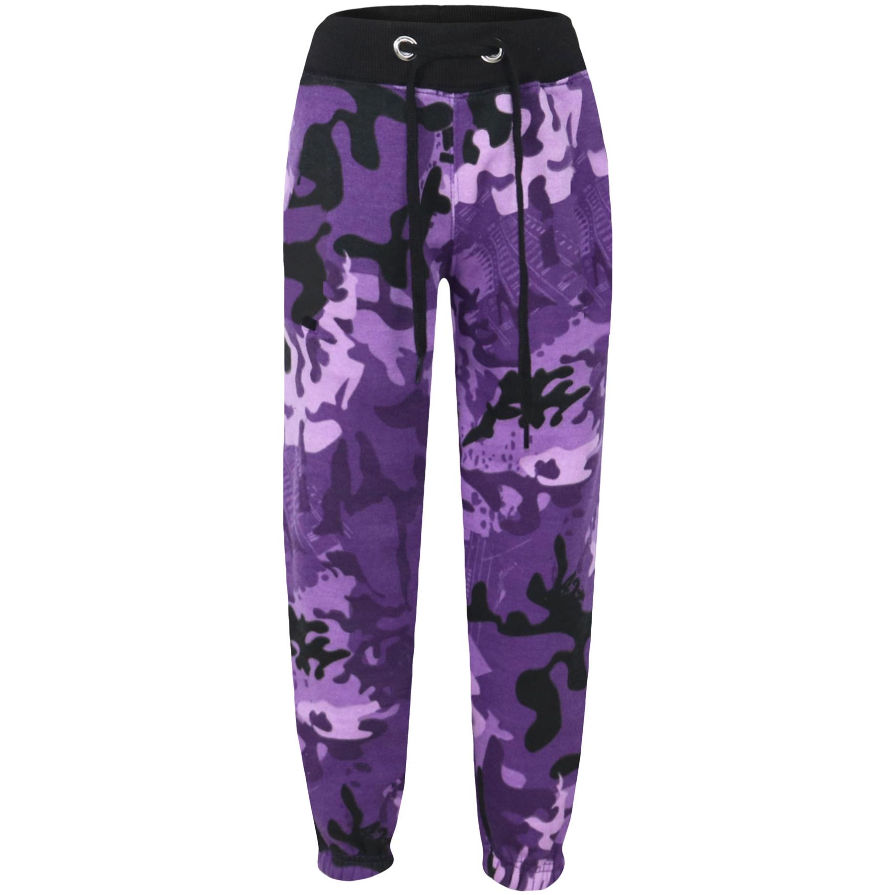 Kids Boys Girls Joggers Jogging Pants Trackie Bottom Fleece Casual Trouser 5-1 - Picture 33 of 81