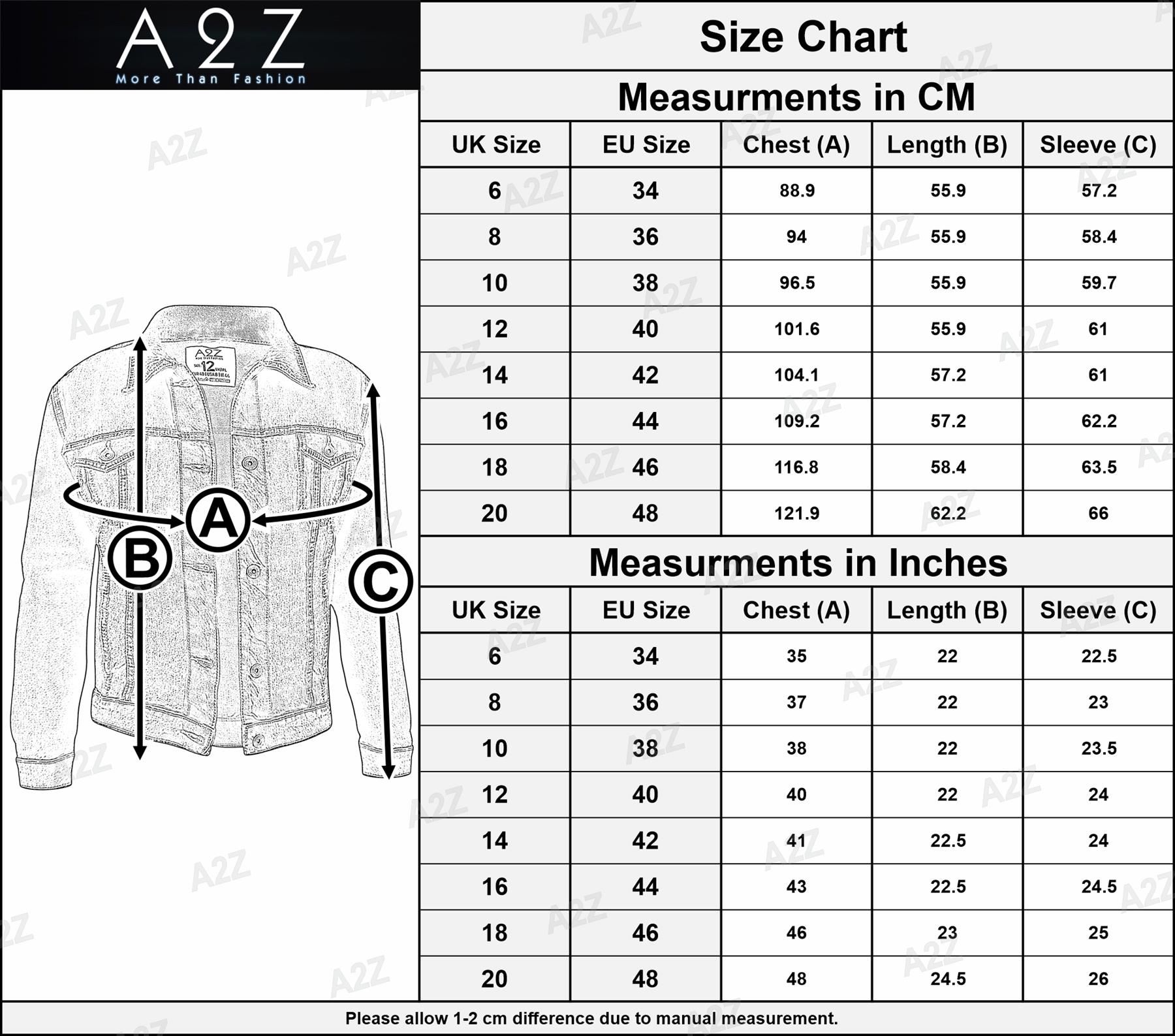 Ladies Women Denim Jacket Cotton Casual Fashion Vintage Classic Streetwear Jean - Picture 17 of 21