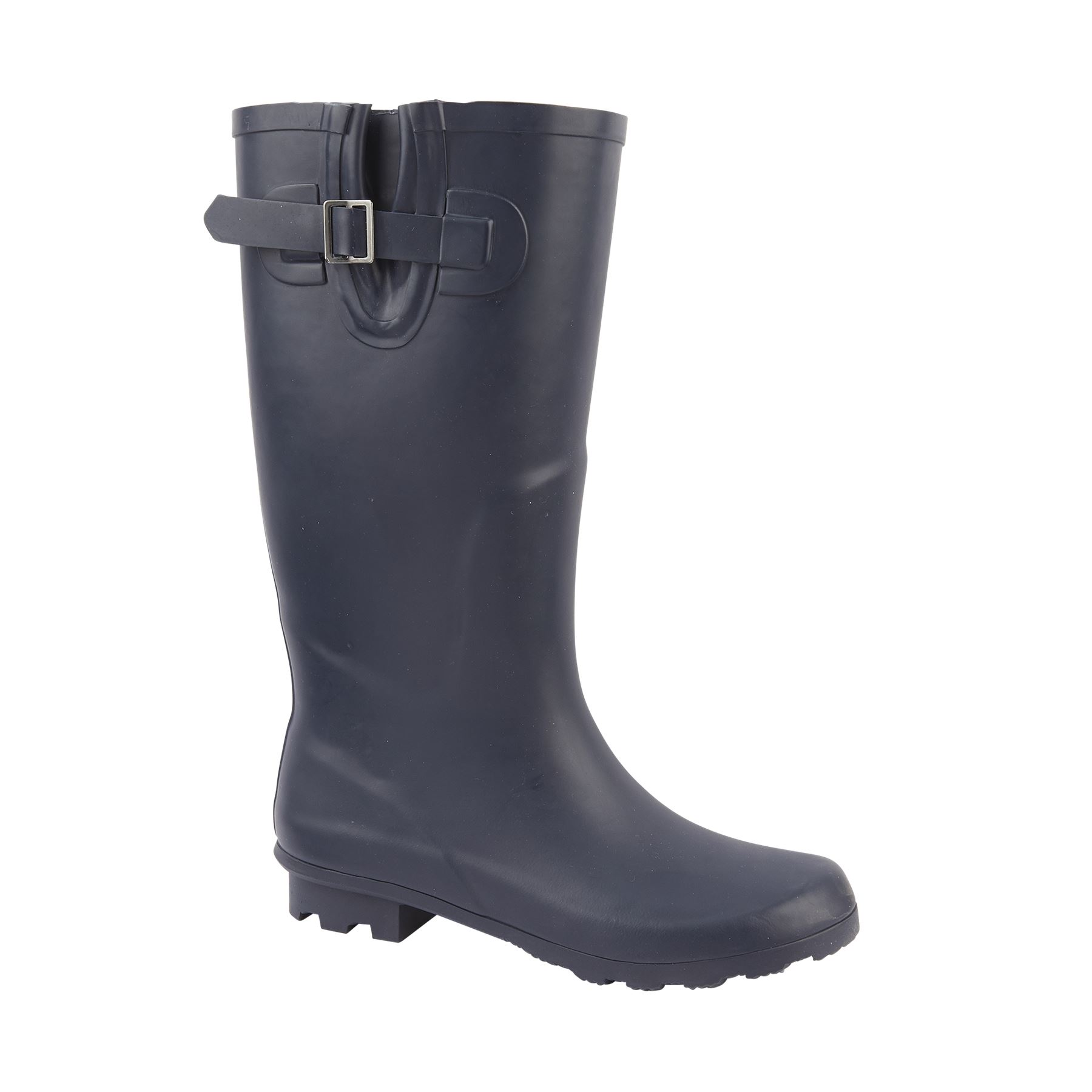 Botas Wellington de tacón ajustadas impermeables con hebilla ajustable para dama - Imagen 8 de 19