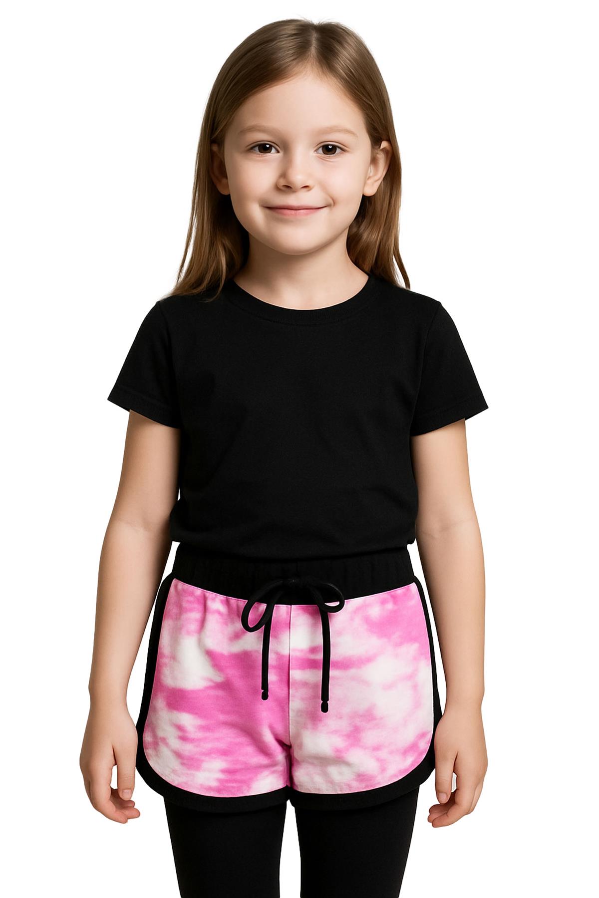 Girls Shorts 100% Cotton Dance Sports Summer Hot Short Lightweight Pants 2-13 - Picture 115 of 138