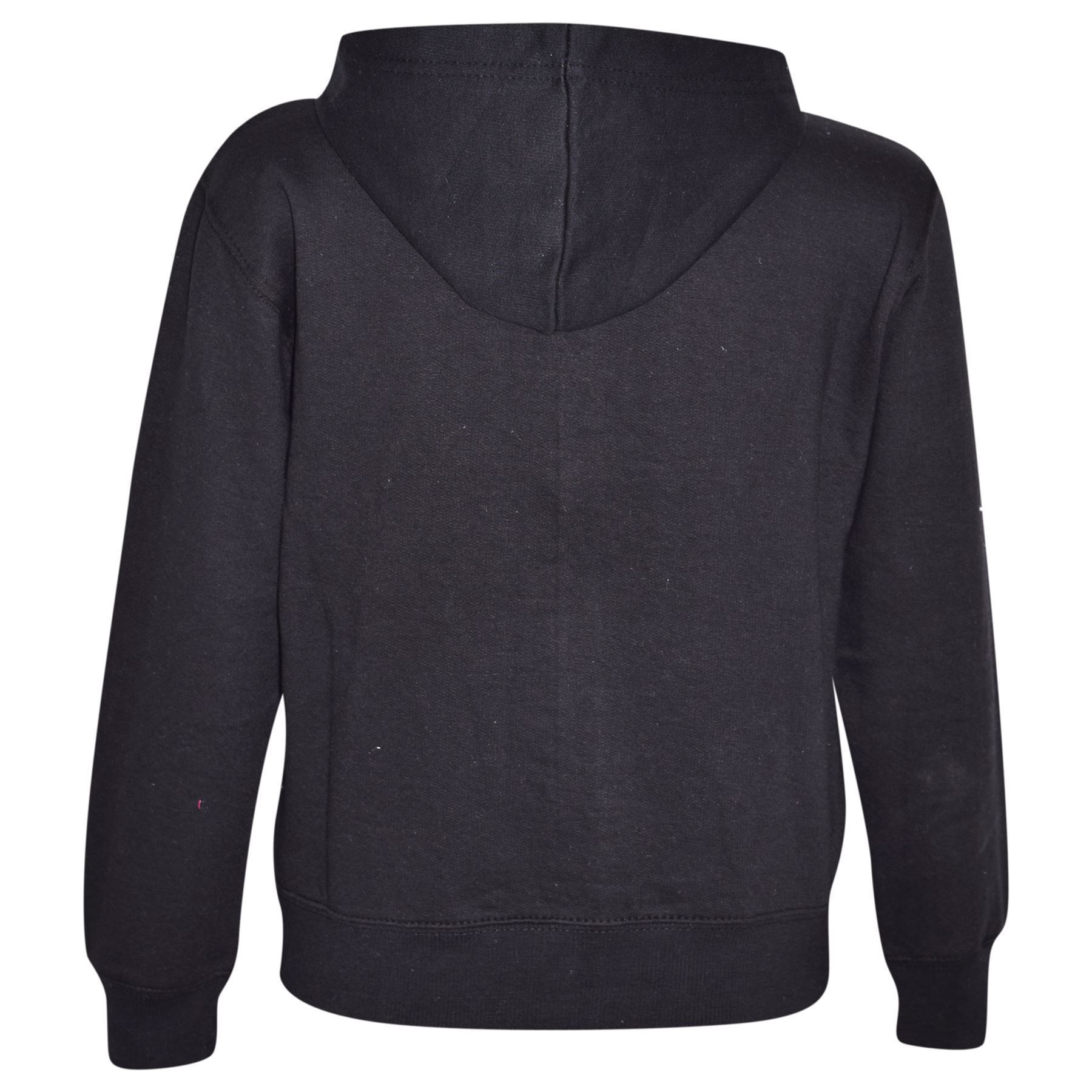 Kids Classic Plain & Tie Dye Print Full Zip-Up Soft Hooded Zipper Jacket 2-13Yrs - Picture 11 of 128