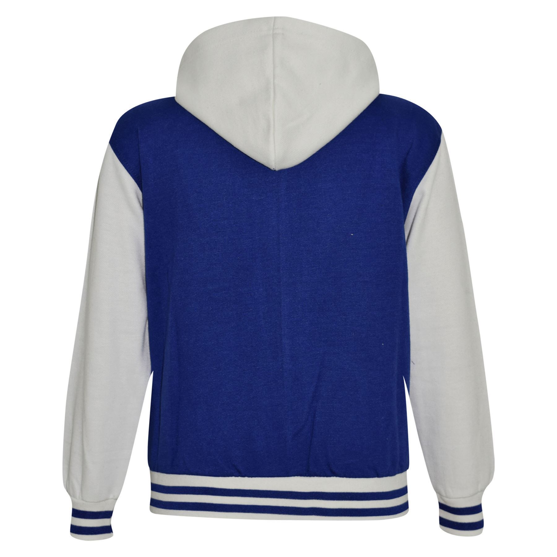 Kids Baseball Tracksuit Hooded Jacket With Joggers R Fashion FOX Varsity Style - Picture 52 of 55