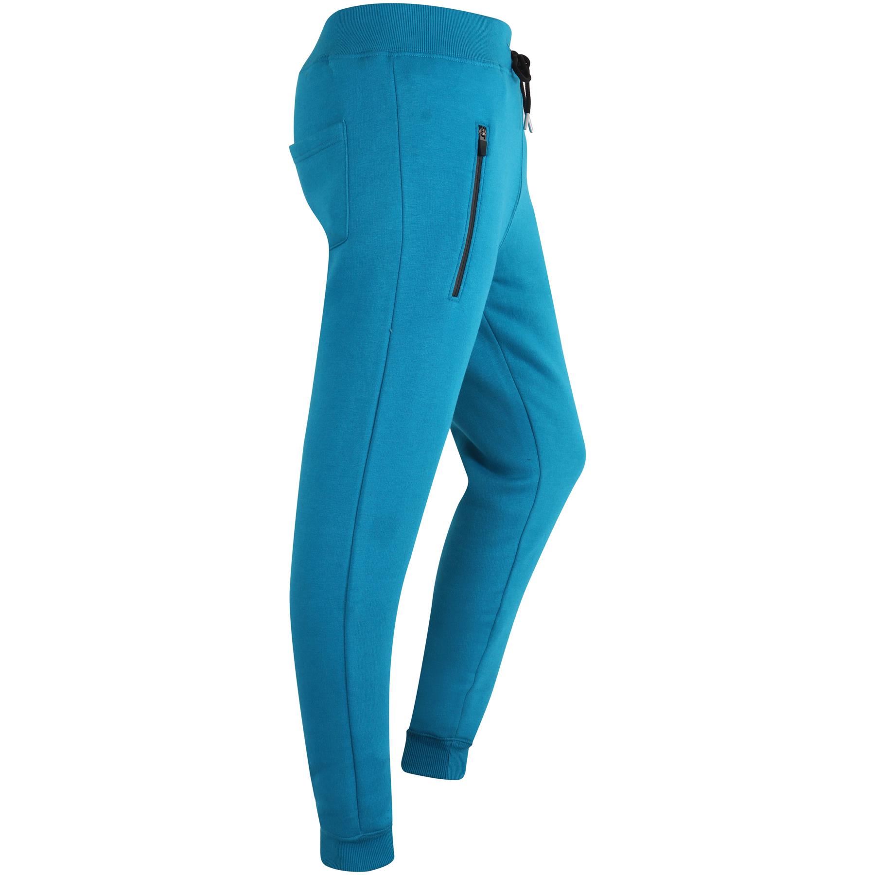 Mens Fleece Jogging Bottoms Joggers Exercise Sweatpants Gym Trousers - Picture 10 of 47