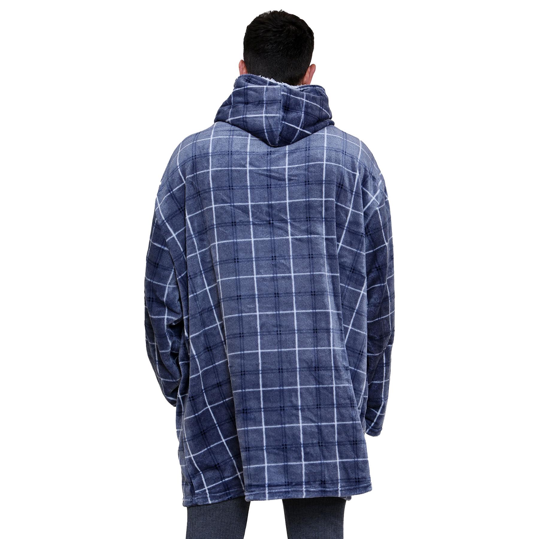 Unisex Men's Ladies Oversized Hoodie World Book Day Snuggle Super Soft Blanket - Picture 15 of 123