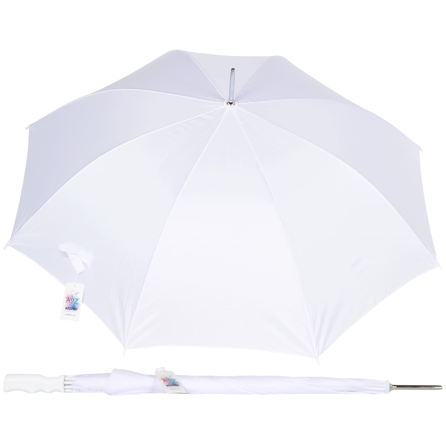 Wedding Umbrella 46" Auto Open Bridal Brolly Ideal For Photoshoot Outdoor Canopy - Picture 11 of 21