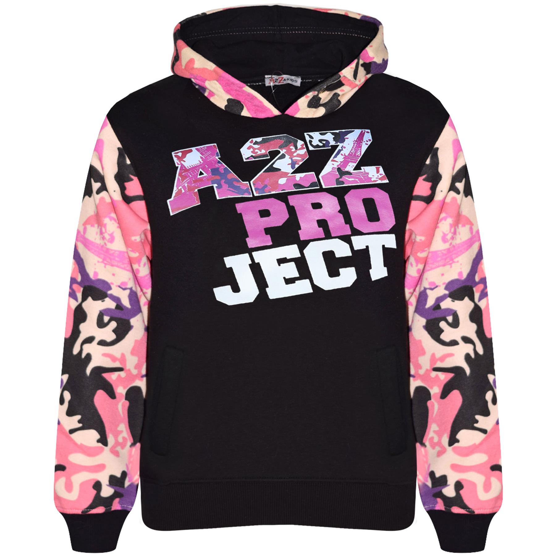 A2Z 4 Kids Girls Boys #Selfie Tracksuit Hooded Hoodie Bottom Jog Suit Joggers 5-13 Yr
