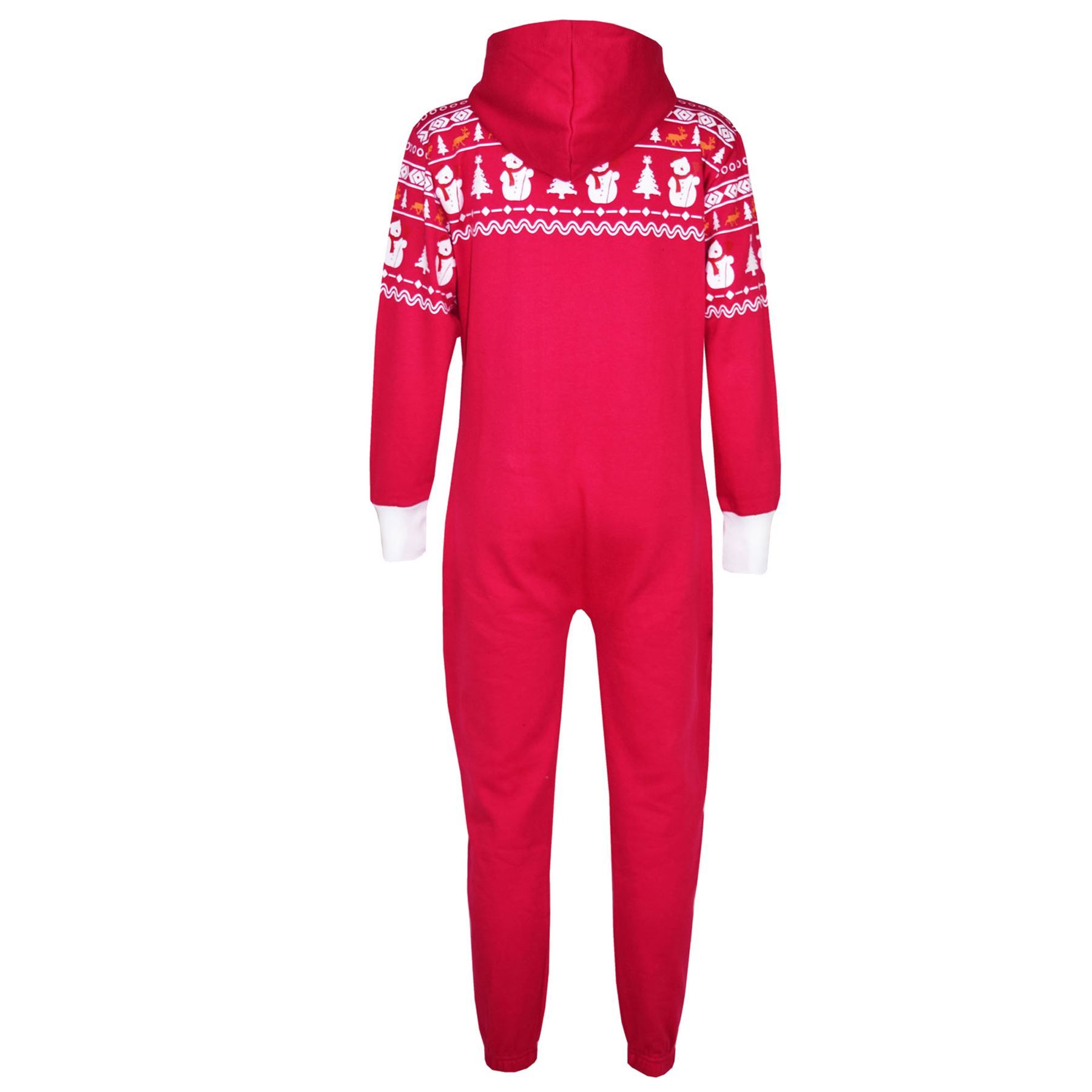 Kids Girls Boys Novelty Christmas Santa Reindeer A2Z Onesie One Piece Jumpsuit - Picture 10 of 58