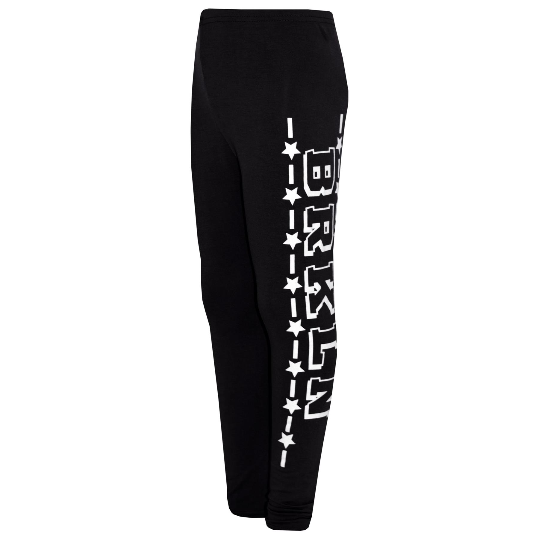 Kids Girls Brooklyn 93 Hooded Crop Top T Shirt Legging Lounge Wear Set 7-13 Year