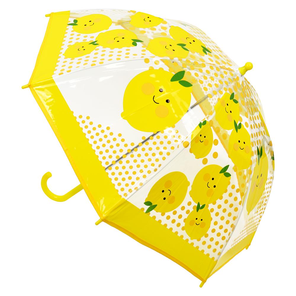 A2Z Kids POE Clear Dome Umbrella Wind and Rain Resistant Outdoor Travel Brolly - Picture 35 of 57