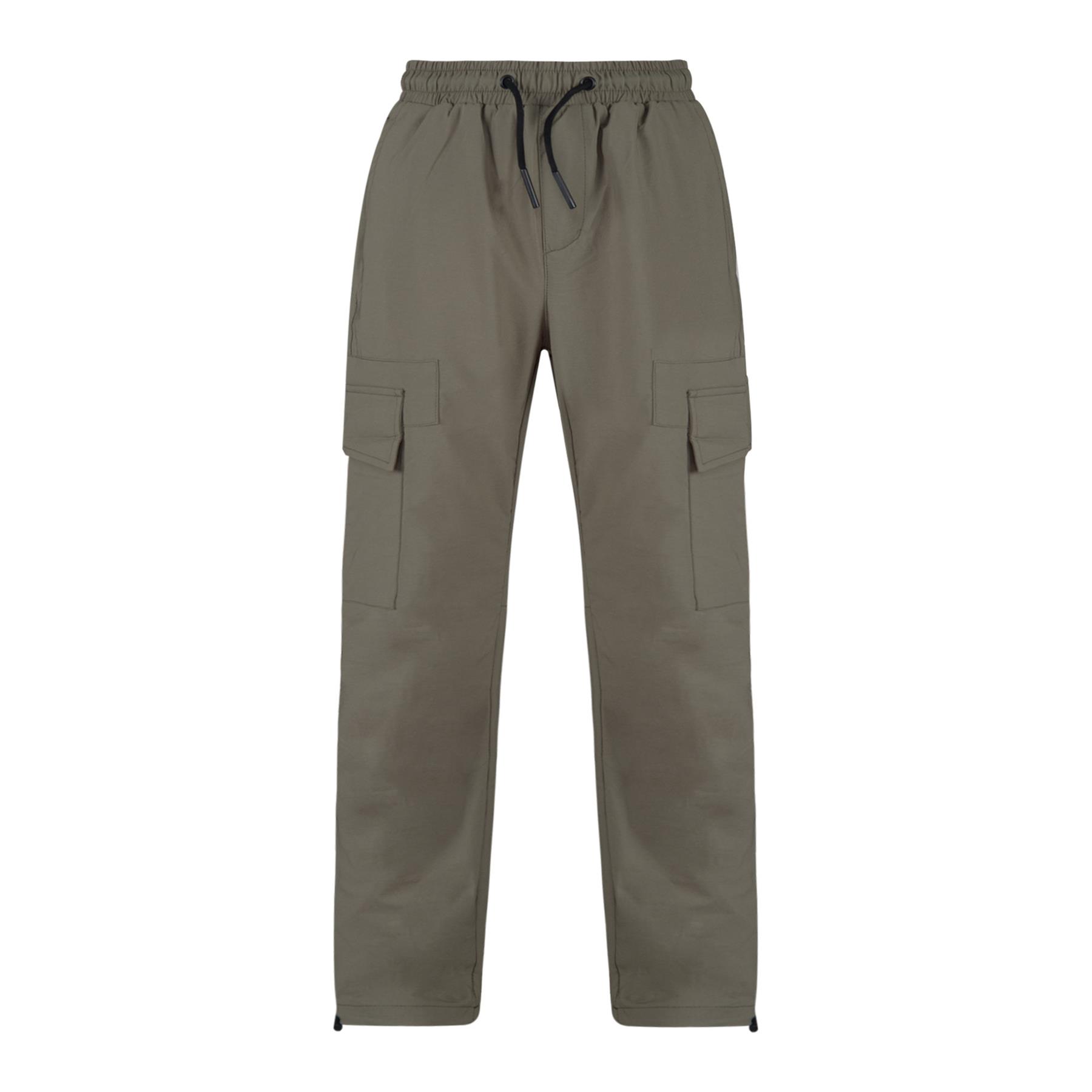 A2Z 4 Kids Boys Active Cargo Trousers Elasticated Waist Slim Fit Joggers Pants - Picture 8 of 11