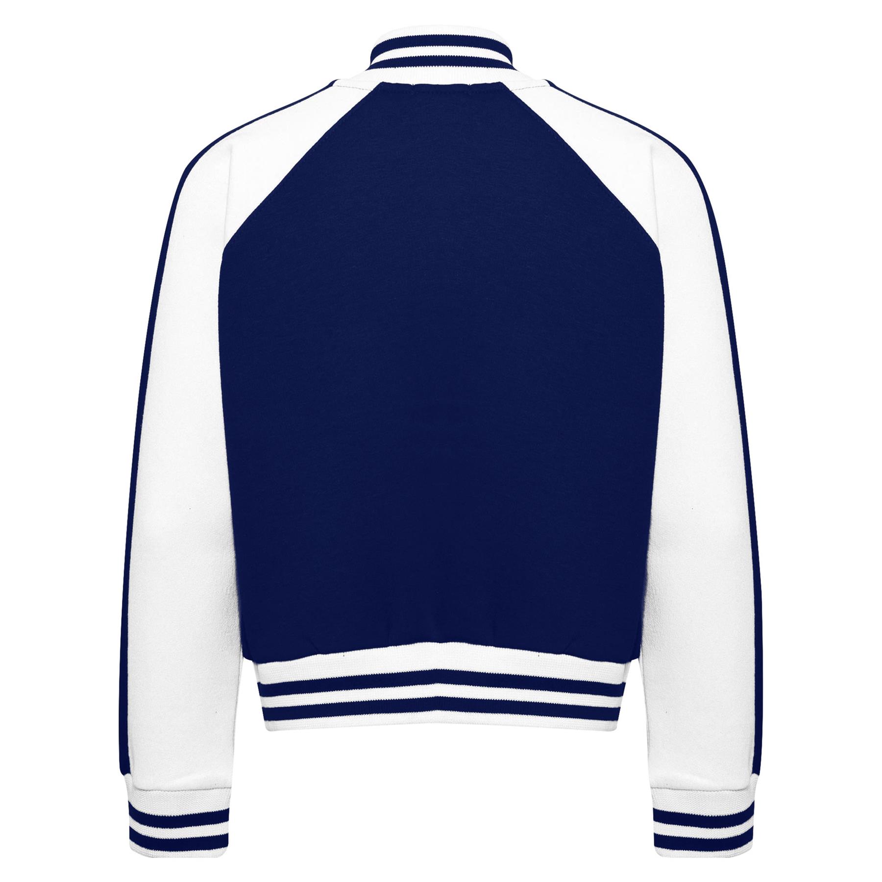 Kids B.b Plain Jacket Varsity Style Long Sleeve Coat Girls Boys Age 2-13 Years - Picture 100 of 106