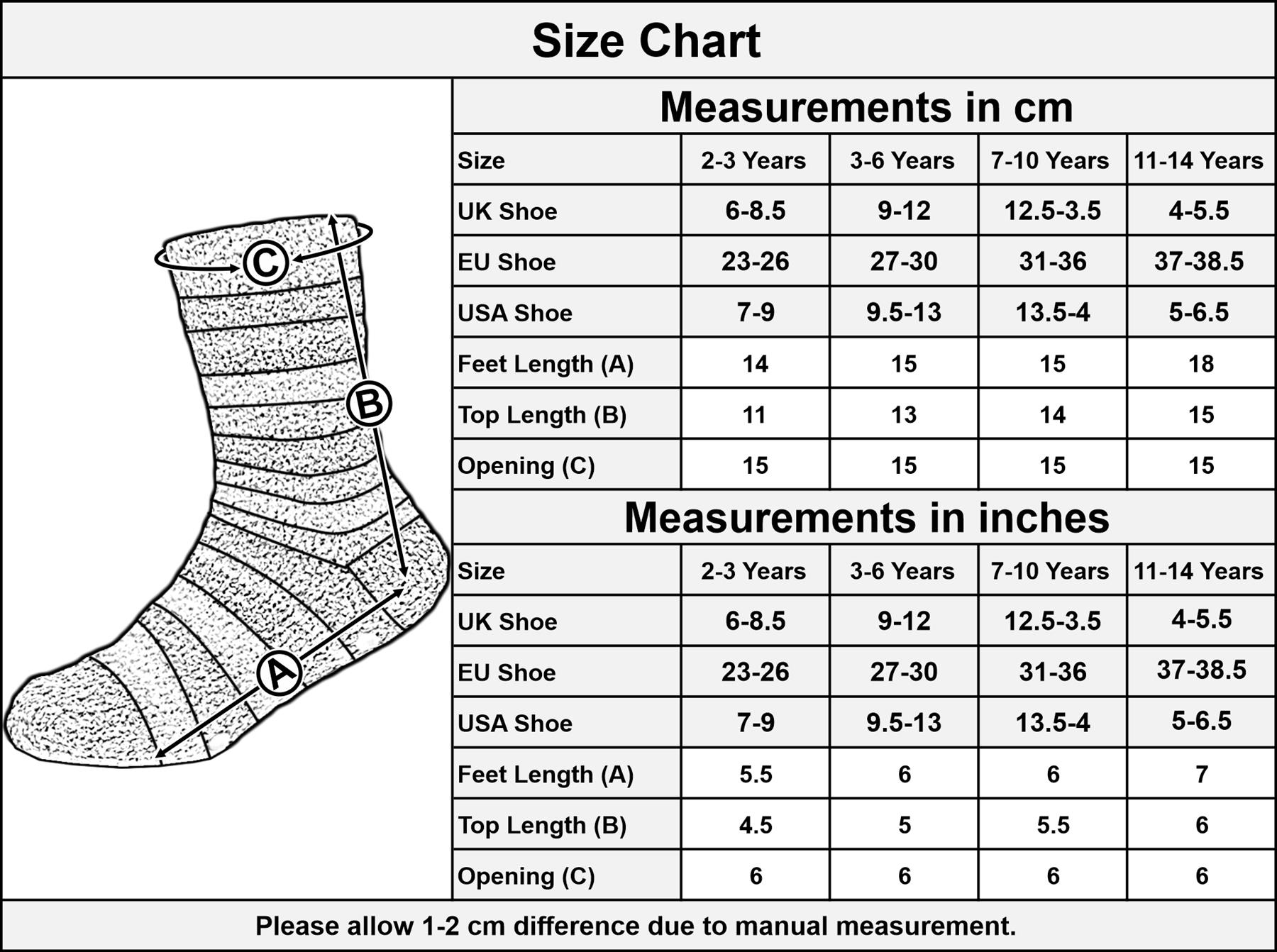 Kids Boys Cosy Thermal Socks Super Soft Fluffy Warm Non Skid Grippers Socks - Picture 6 of 9