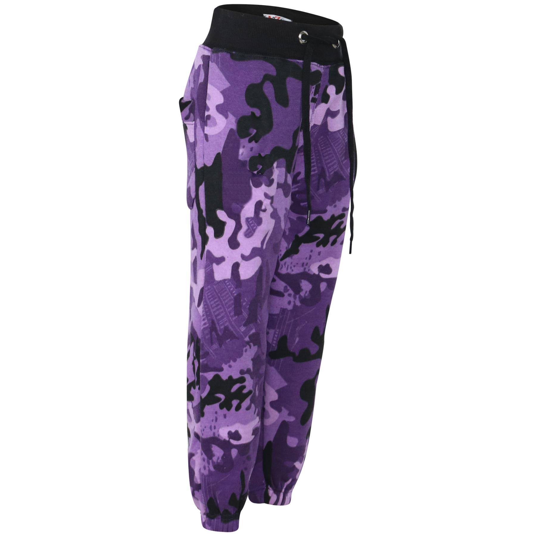Kids Boys Girls Joggers Jogging Pants Trackie Bottom Fleece Casual Trouser 5-1 - Picture 35 of 81