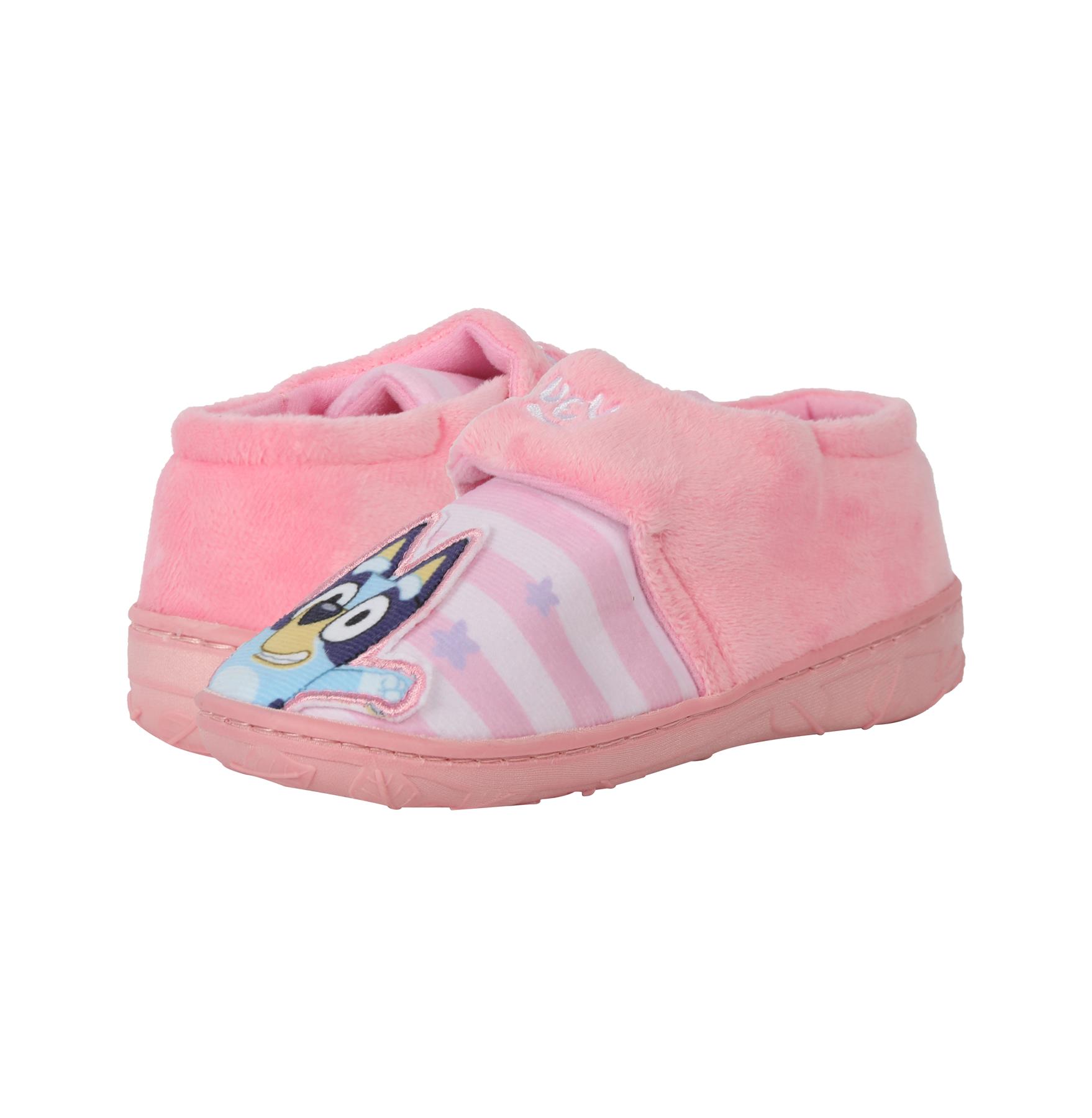 Kinder Mädchen Bluey Hausschuhe offiziell lizenzierte Figur Schuhe mit Stickerei - Bild 7 von 8