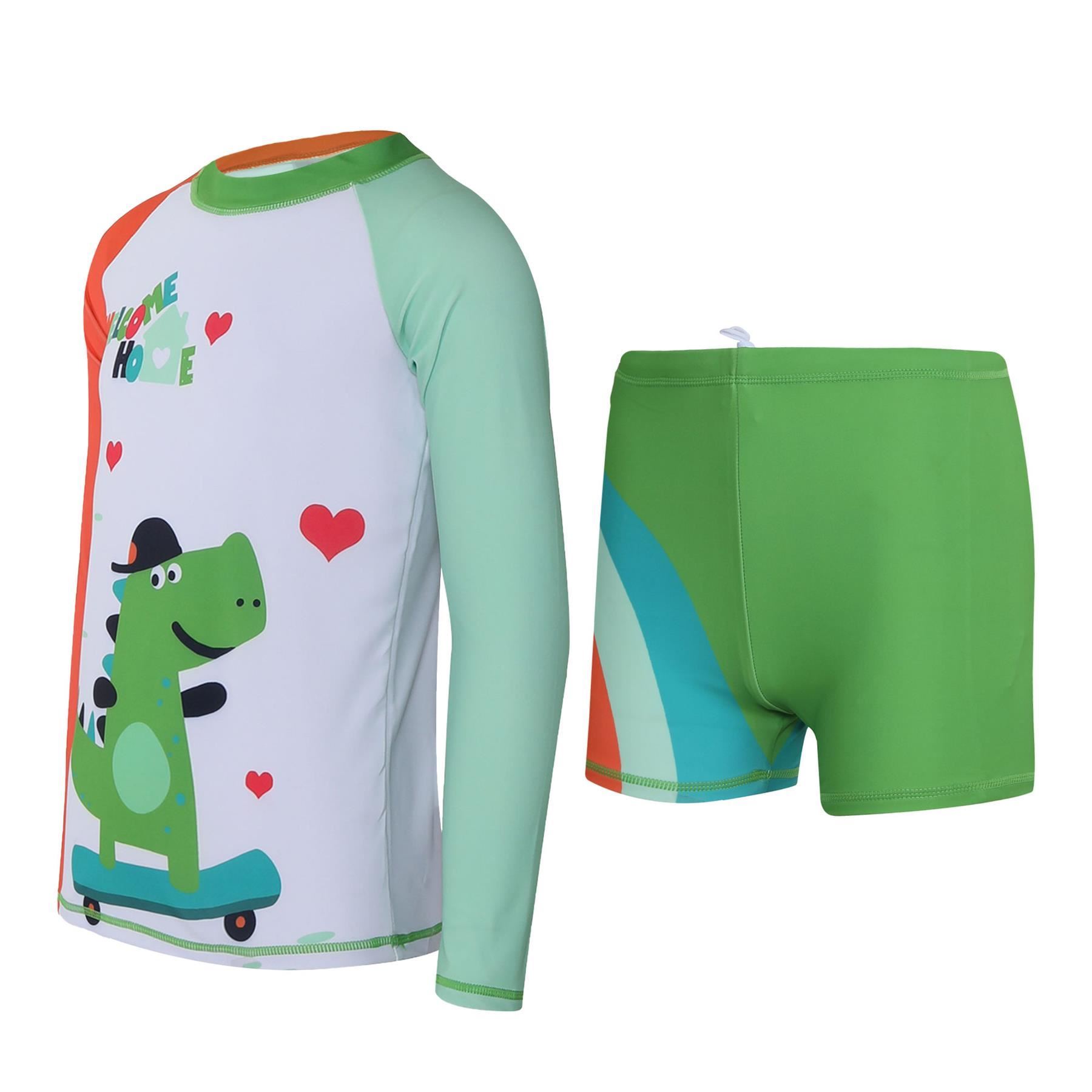 A2Z 4 Kids Boys Swimming Costume Kids Beach Bathing Swim Set Two Piece Swimsuit - Picture 28 of 79