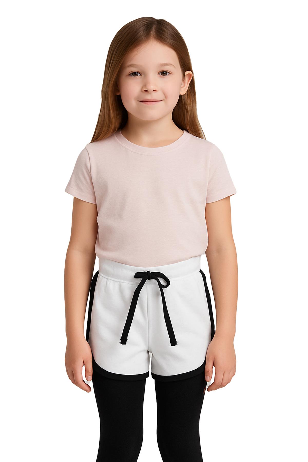 Girls Shorts 100% Cotton Dance Sports Summer Hot Short Lightweight Pants 2-13 - Picture 134 of 138