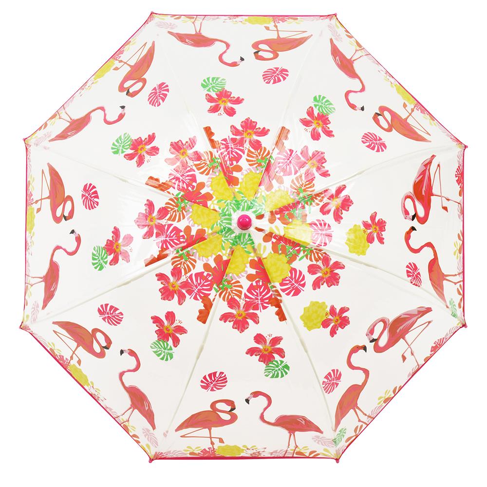 A2Z Kids POE Clear Dome Umbrella Wind and Rain Resistant Outdoor Travel Brolly - Picture 24 of 57