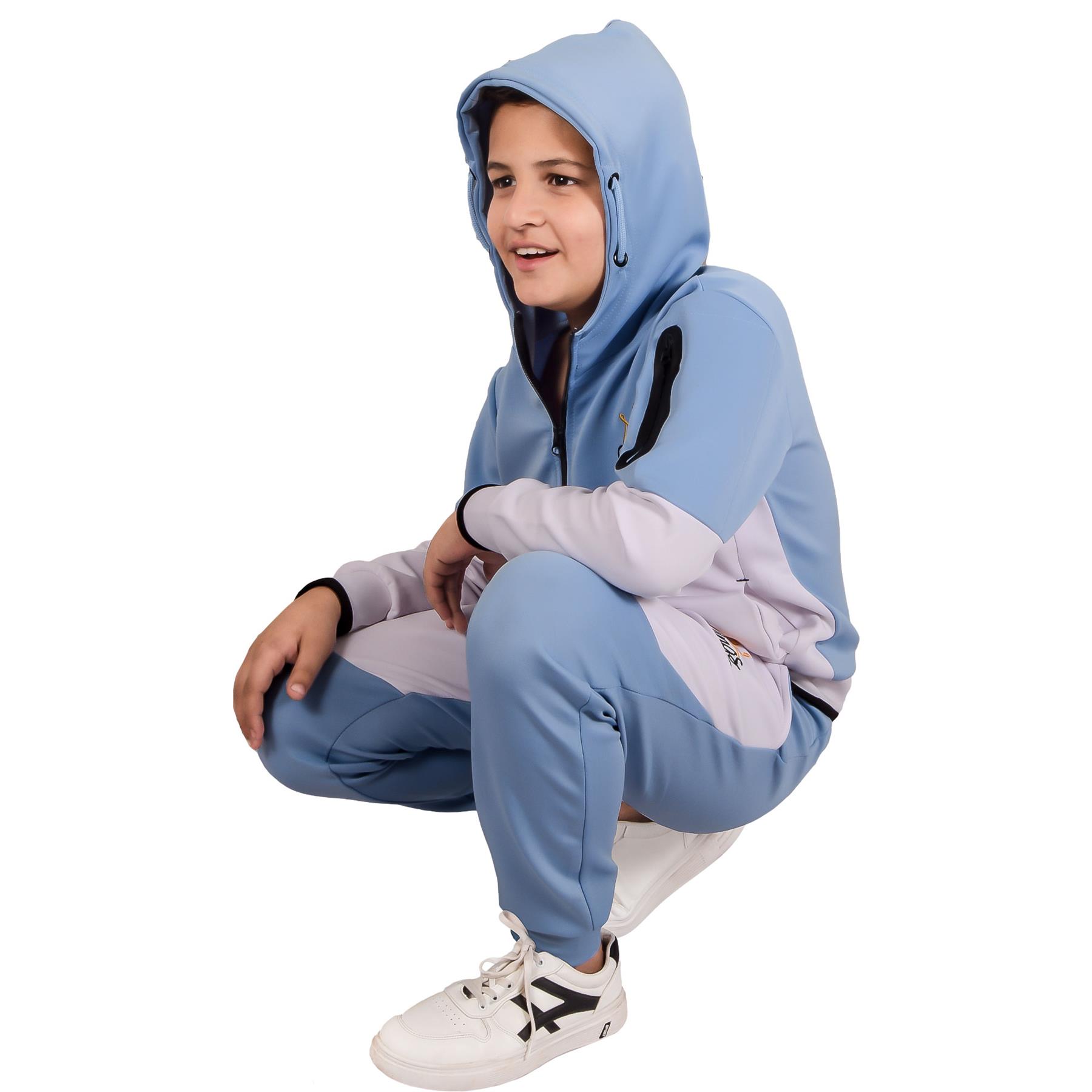 SKT Tuta Bambino Con Cappuccio E Pantaloni Jogger - Ugoki, Per Età 7-13 Anni