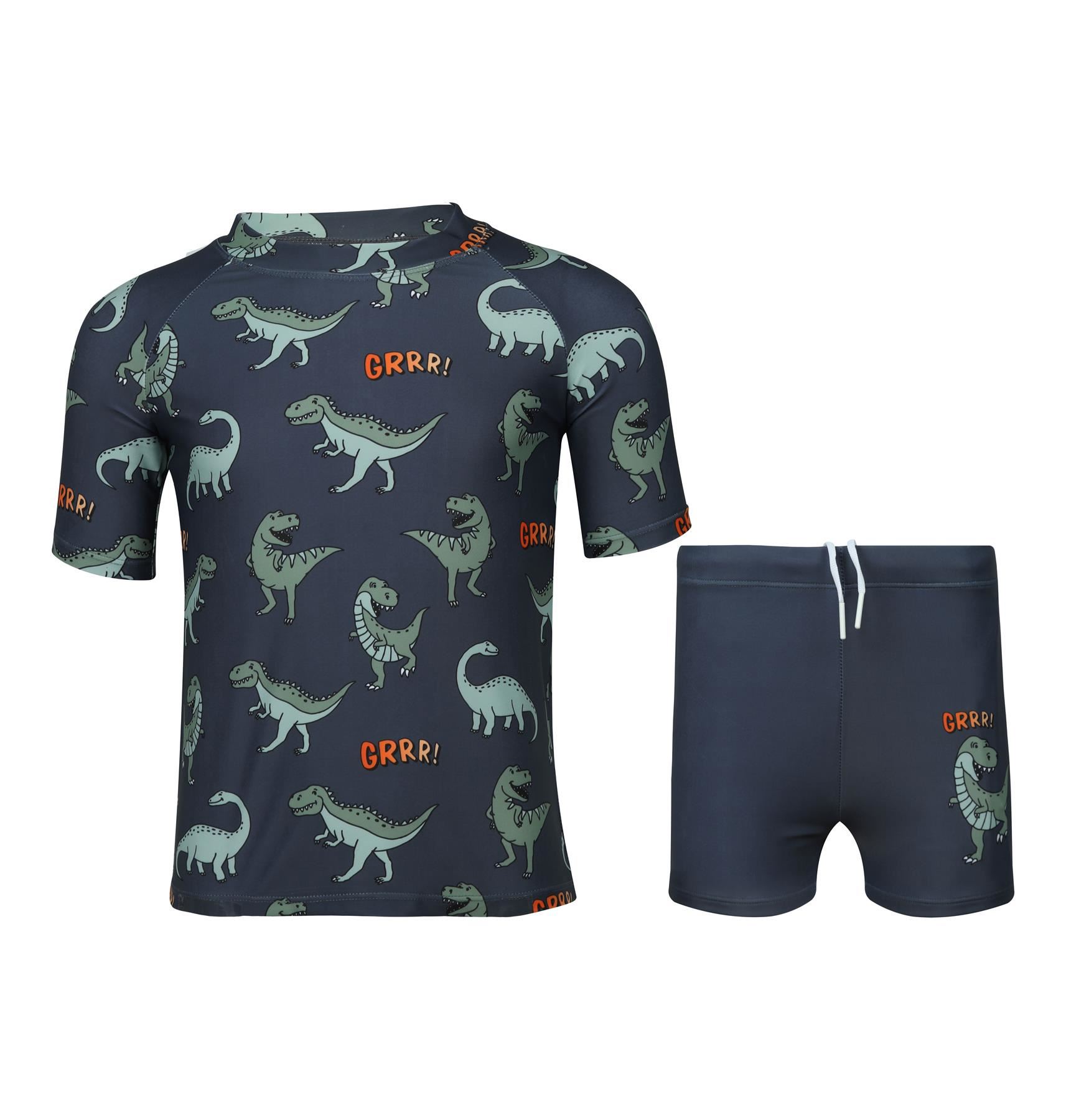 A2Z 4 Kids Boys Swimming Costume Kids Beach Bathing Swim Set Two Piece Swimsuit - Picture 31 of 79
