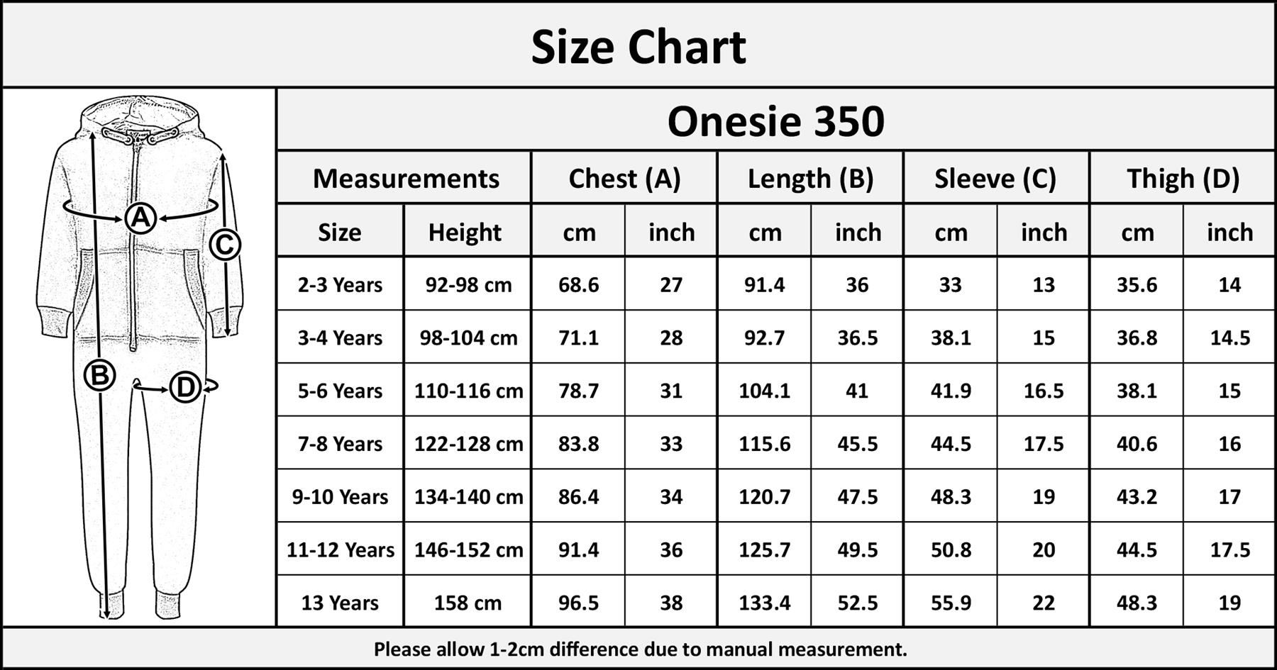 Kids Girls Boys A2Z Onesie One Piece Contrast Fleece Hoodie All In One Jumpsuit - Picture 66 of 66