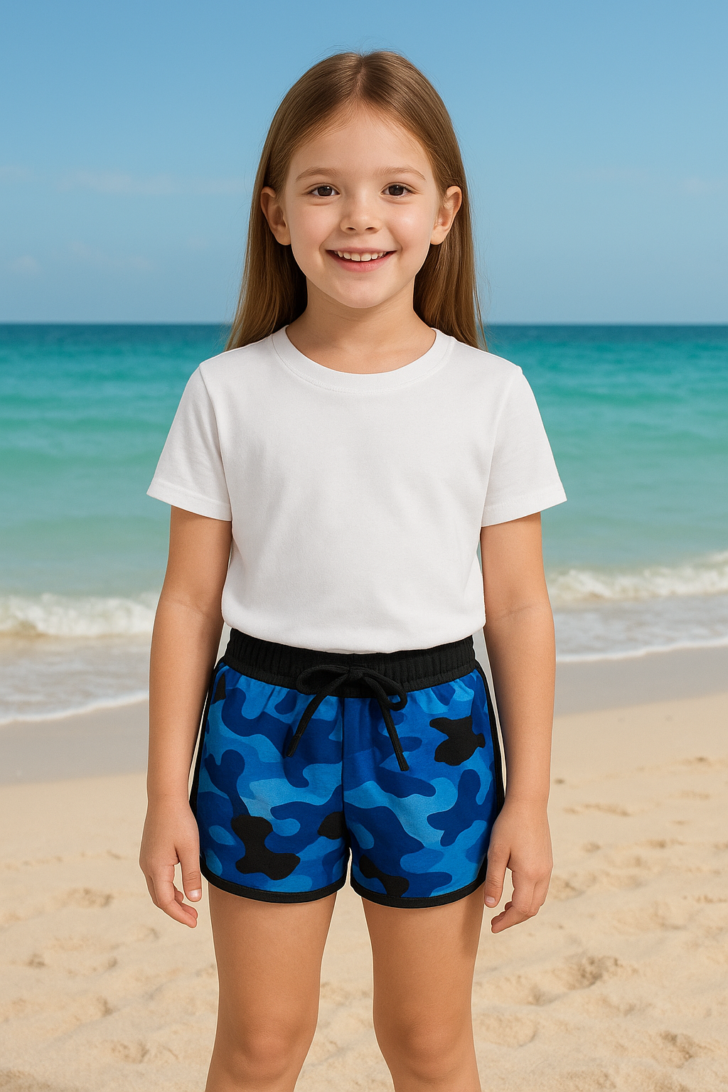 Girls Shorts 100% Cotton Dance Sports Summer Hot Short Lightweight Pants 2-13 - Picture 34 of 138