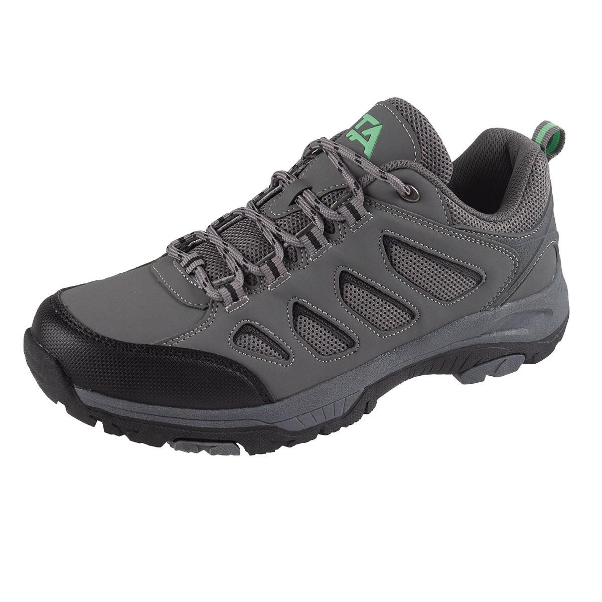 Mens Lightweight Hiking Walking Shoes Memory Foam Cushion Trekking Trainers